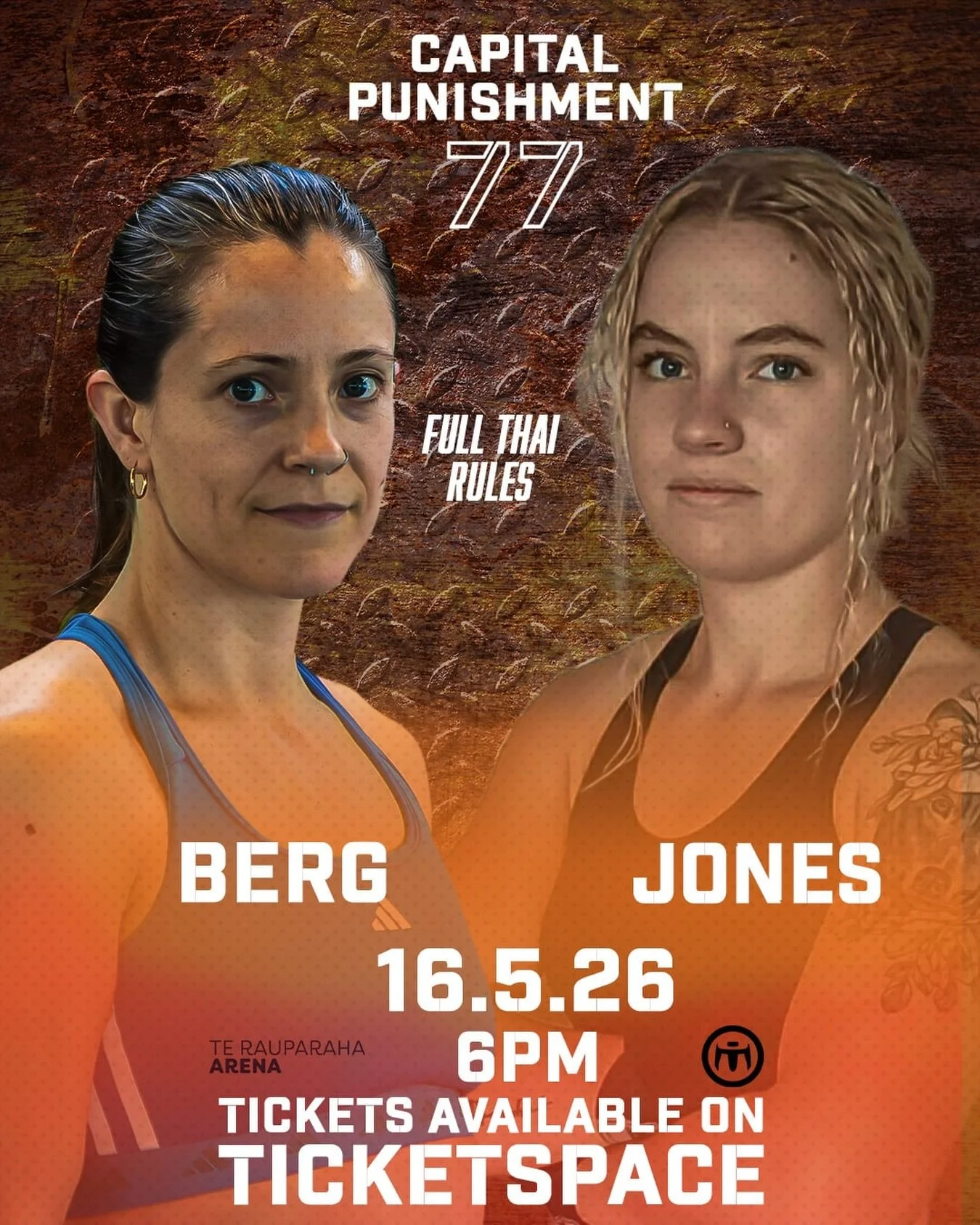 A Full Thai Rules match up that&rsquo;s been building for months!
MTIs own Melanie taking on Amara of @_freestyle_fcm 

Who will be victorious in this match up? Get your tickets at the link in bio