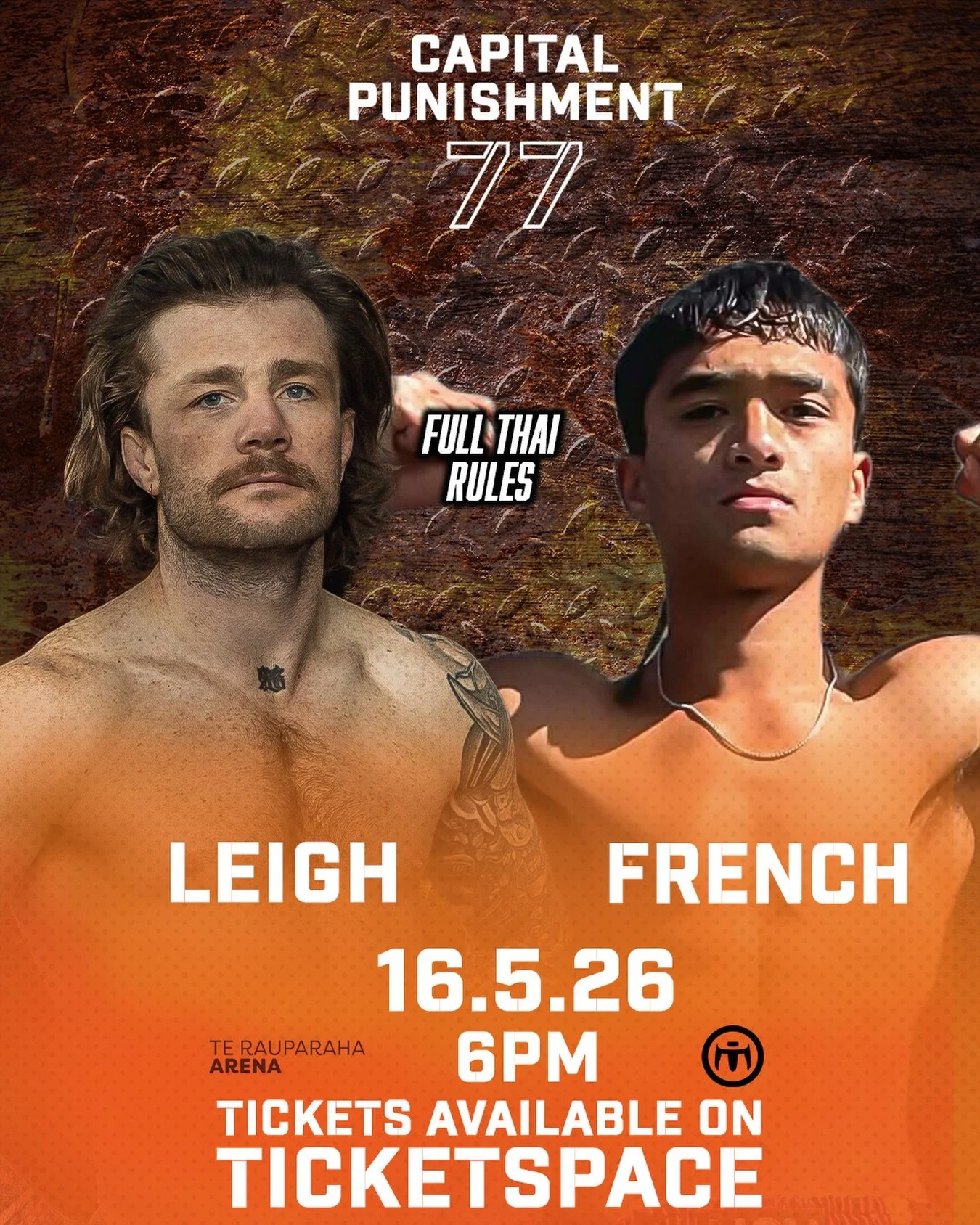 Another match you won&rsquo;t want to miss

Warriors CJ takes on a full Thai war against Nathan of @nak_su_jin 
Both lads will want this W, get your tickets now