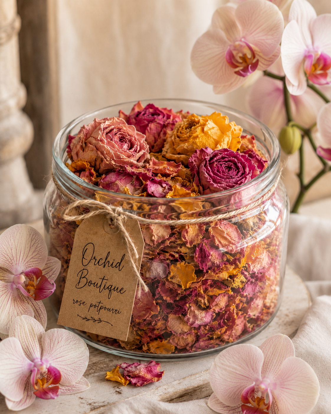 Rose Potpourri Experiment