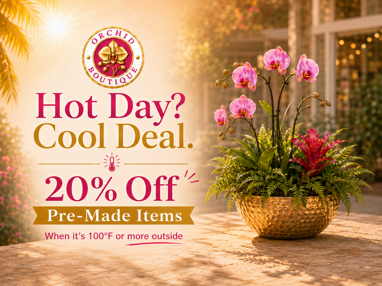 Hot Day? Cool Deal at Orchid Boutique