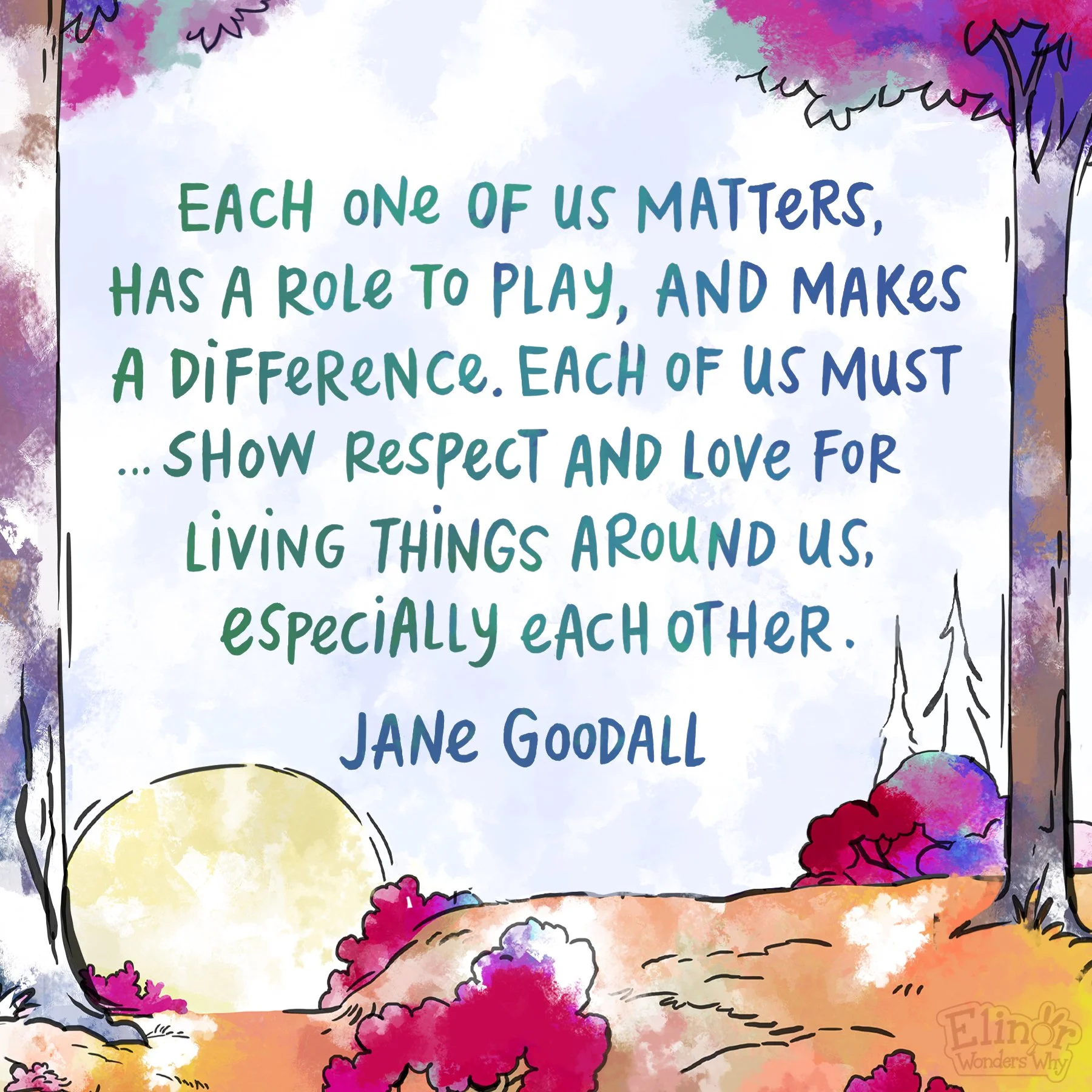 Jane Goodall - the world's foremost expert on chimpanzees, a UN Messenger of Peace, she devoted her life to the conservation and welfare of the animal kingdom and planet Earth. 