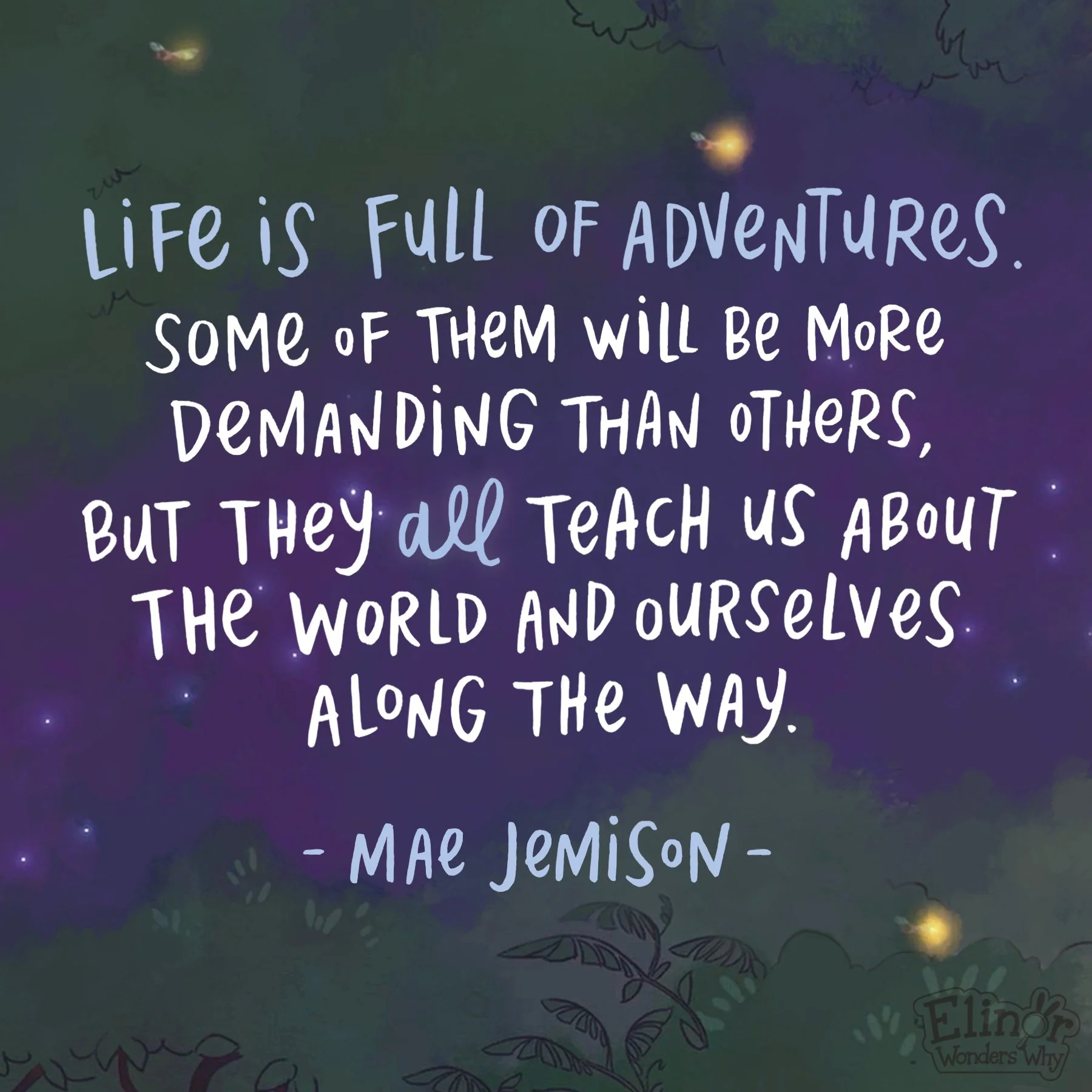 Mae Jemison - a doctor, scientist, and the first woman of color to travel to space! Today she inspires folks of all ages to wonder and explore. 