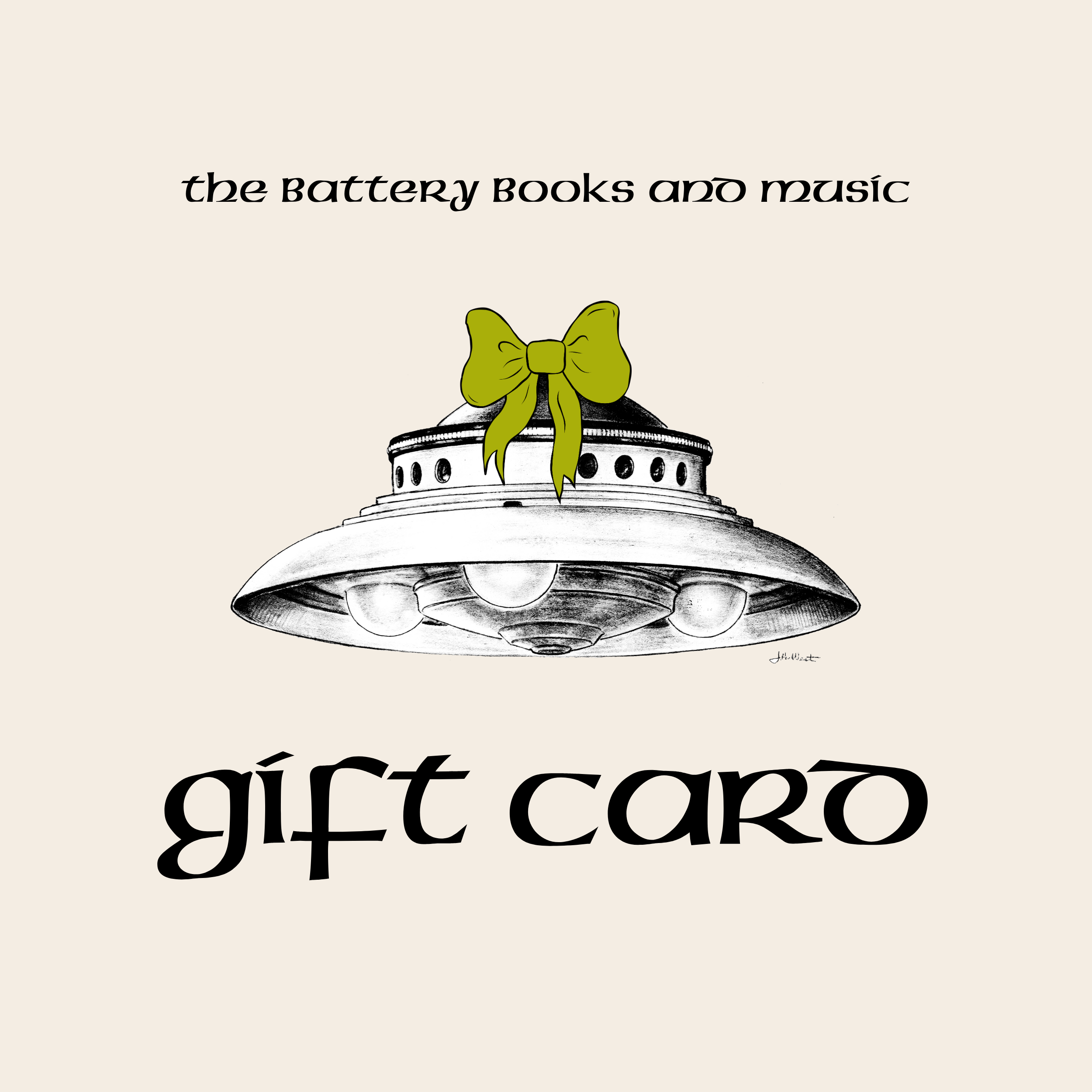 The Battery Digital Gift Card (for online shop only)