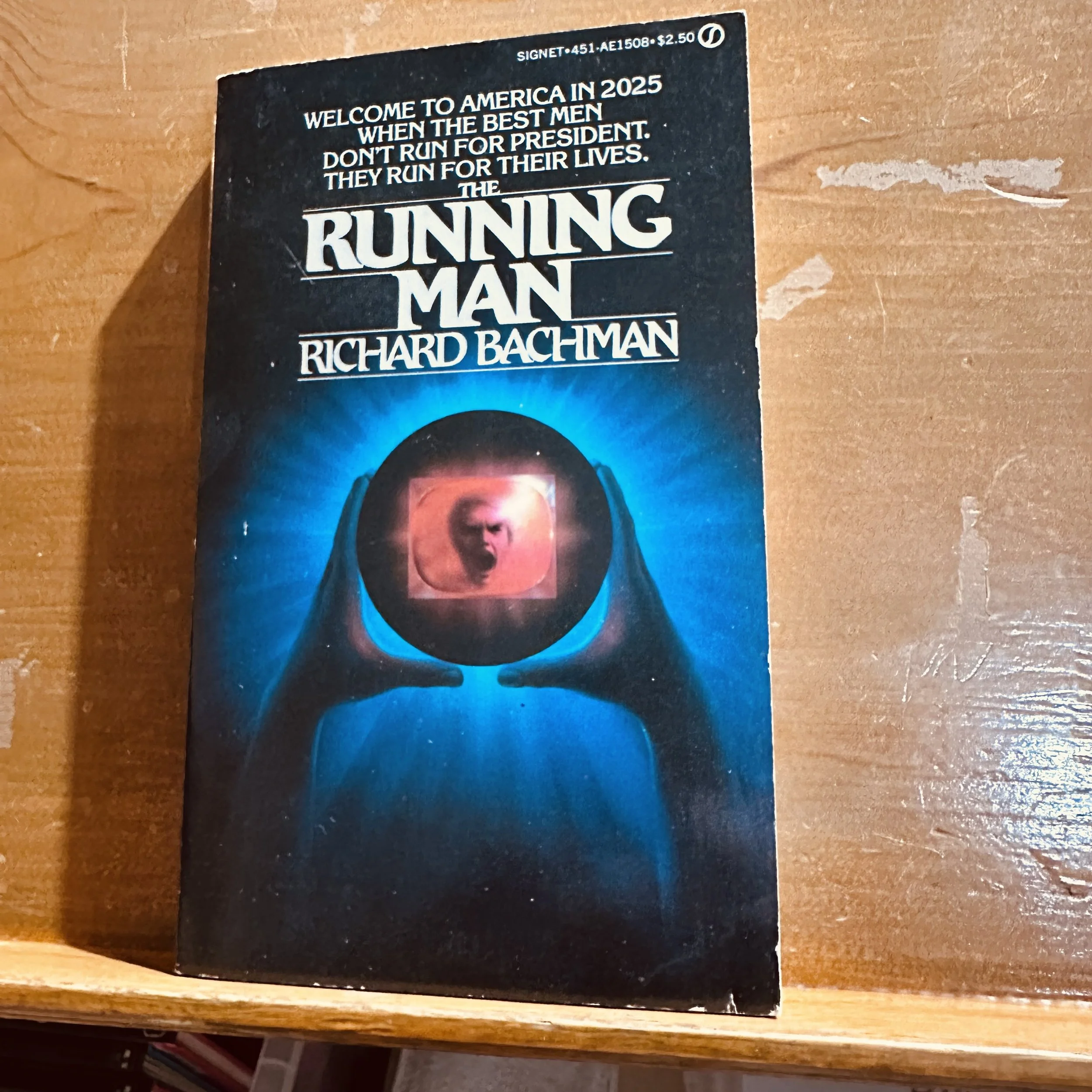 Running Man by Richard Bachman 1st printing