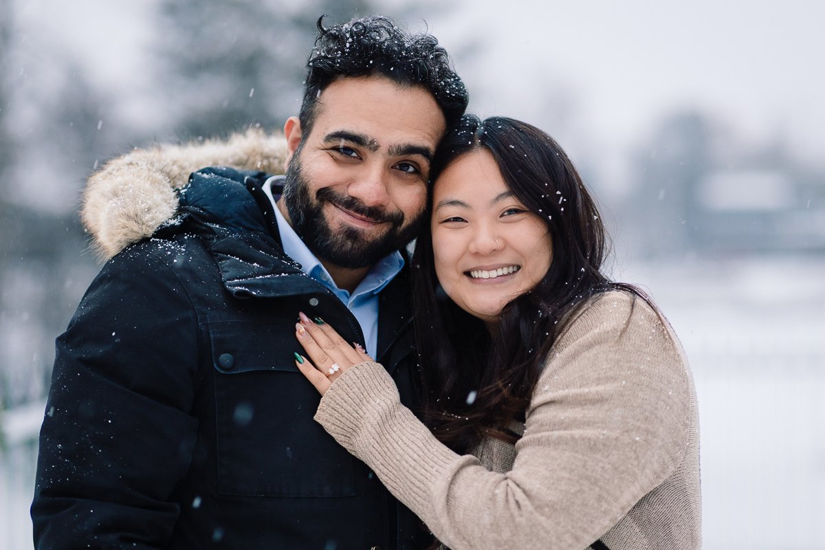 A Winter Proposal in Manotick