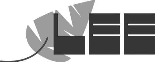 Lee Industries logo in black and white