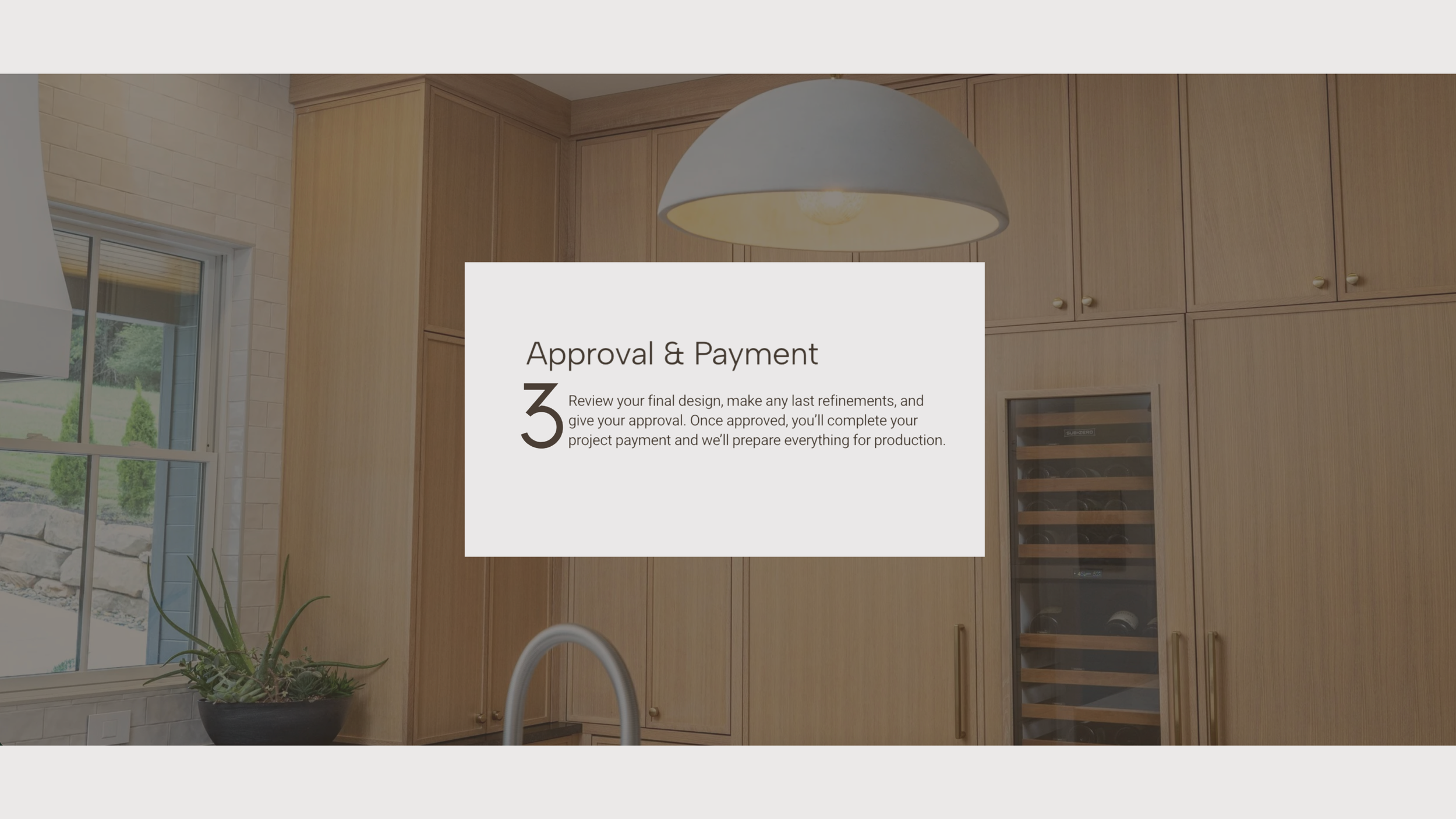 Step 3 Approval and Payment