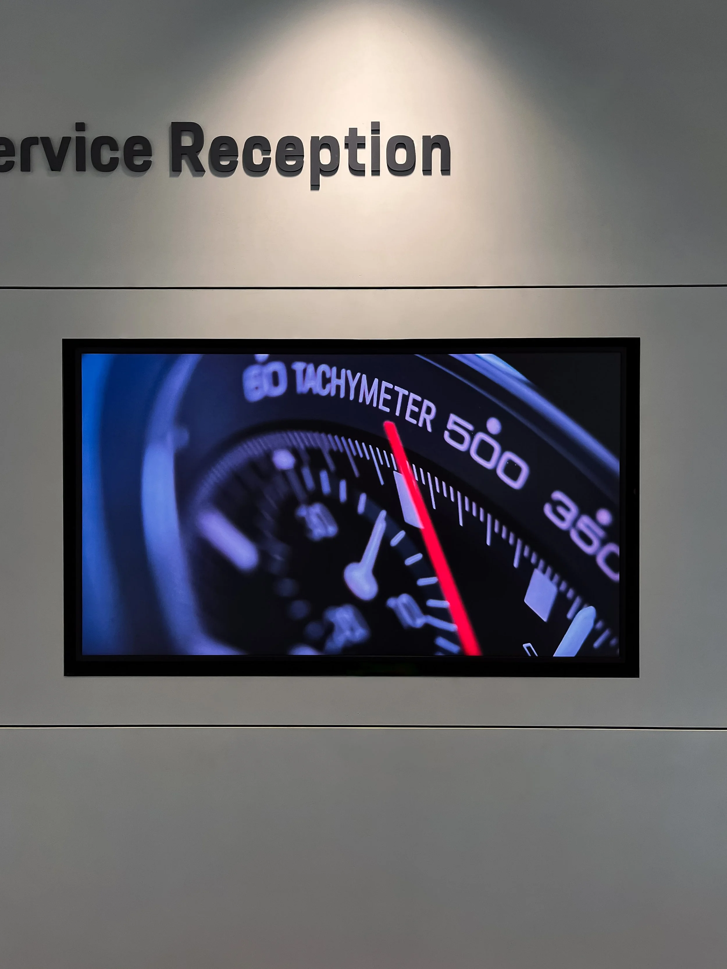 TV Display Porsche Nanaimo