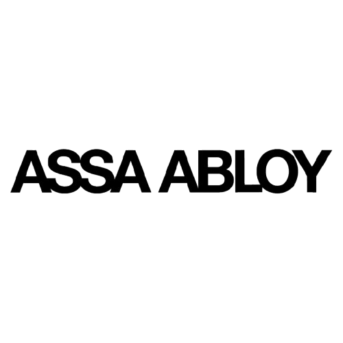 Logo of Assa Abloy, a leading security systems and lock manufacturing company.