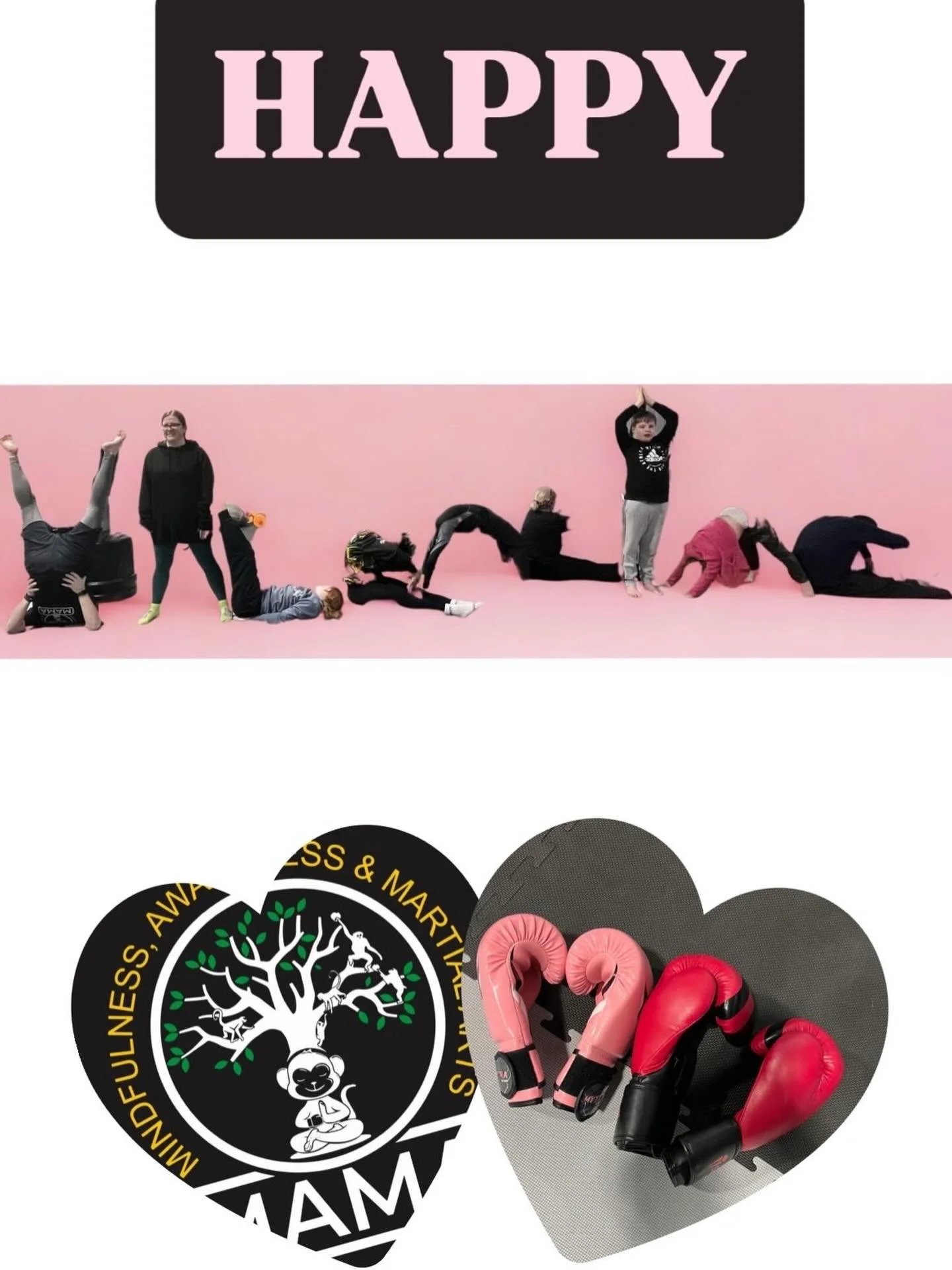 Happy valentines everyone! 

We had lots of fun working as a team to create the word &ldquo;valentine&rdquo; in our family class.

Have a wonderful day with your loved ones today ❤️

#fitness #yoga #kickboxing #valentinesday #familytime❤️