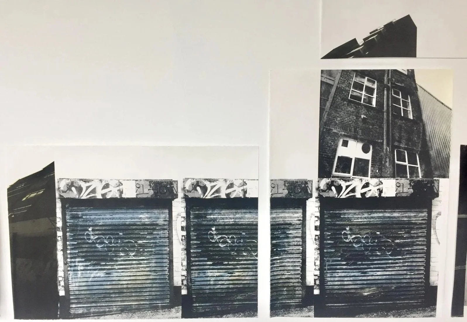 District series:
Interchangeable series of screenprints.
Edition variable.
Screenprint on paper.
A1