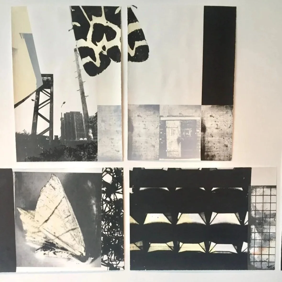 District series:
Interchangeable series of screenprints.
Edition variable.
Screenprint on paper.
A1