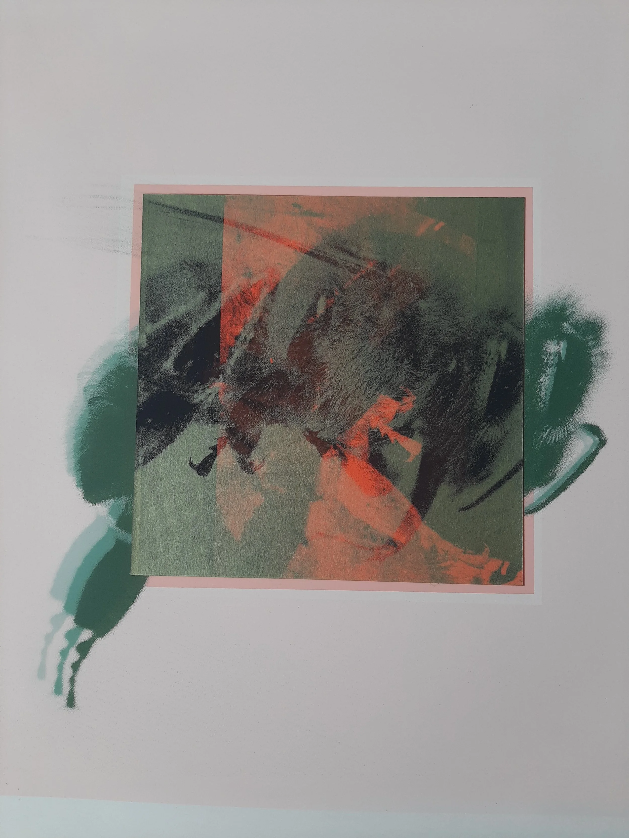 Bee:
Screenprint collage.
1/10 Edition Variable.
71cm x 51cm