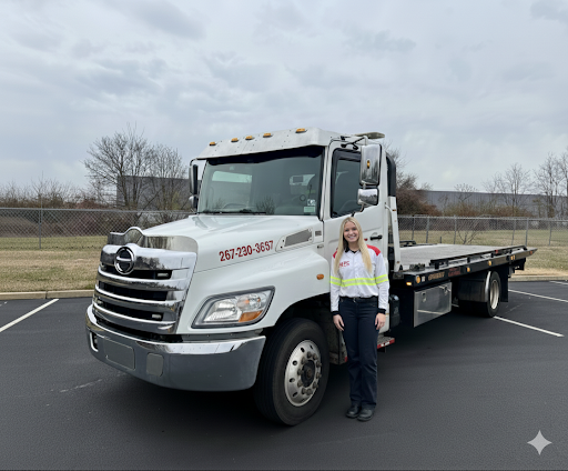 Professional, damage-free flatbed towing for all vehicle types, available 24/7 throughout Northeast Philadelphia and Southampton.