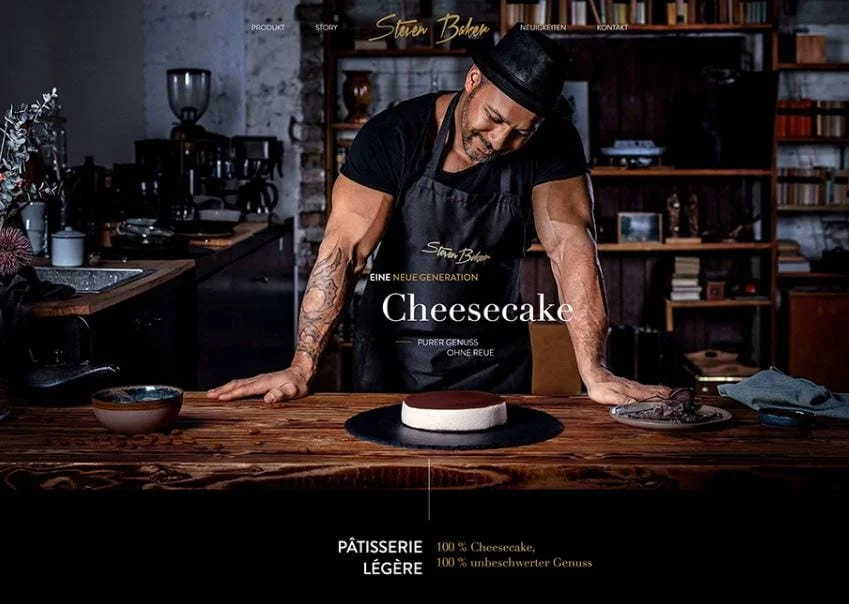 Steven Baker Pâtisserie Légère