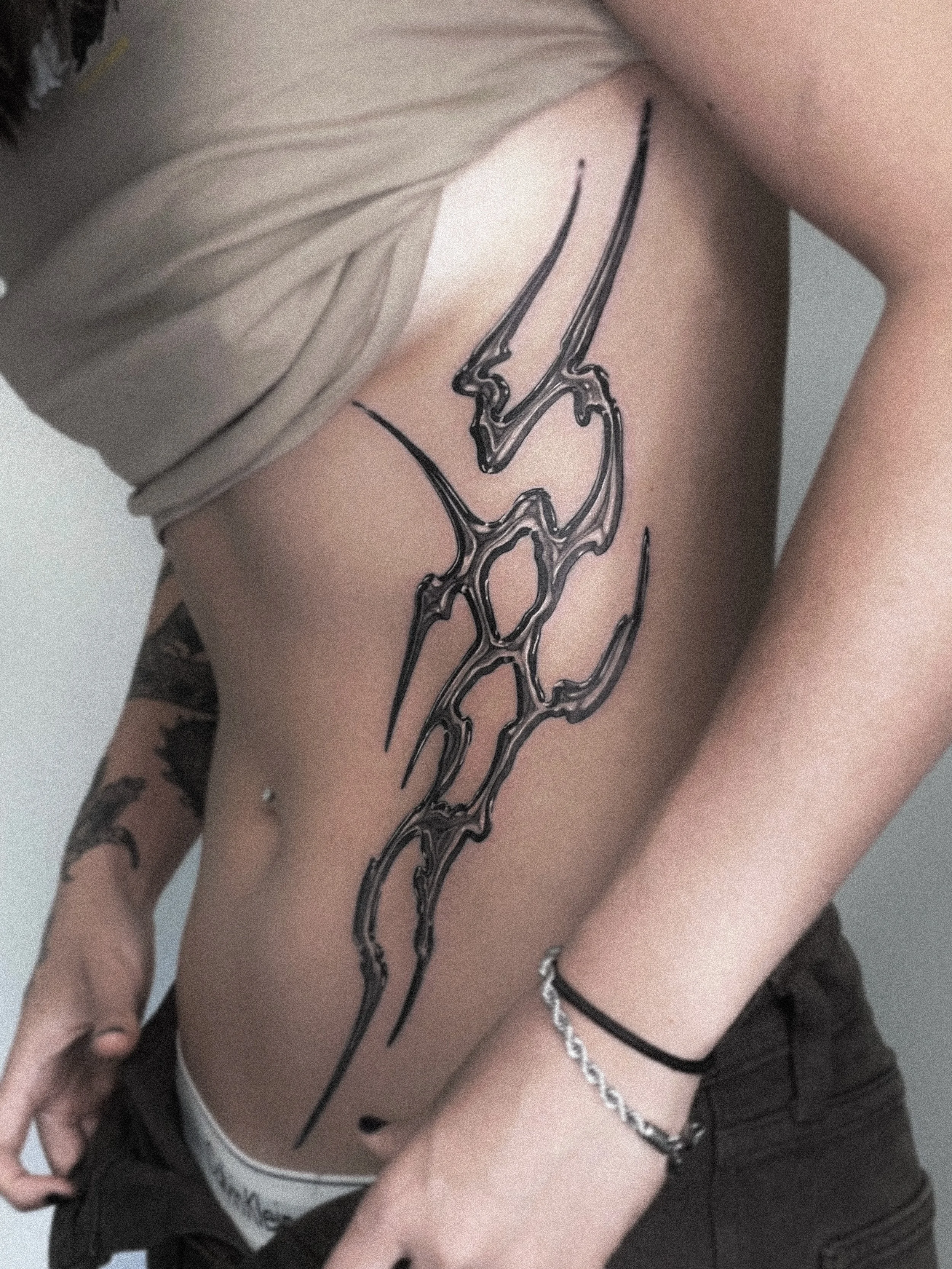 Tribal tattoo by Dmytro Shcherbakov