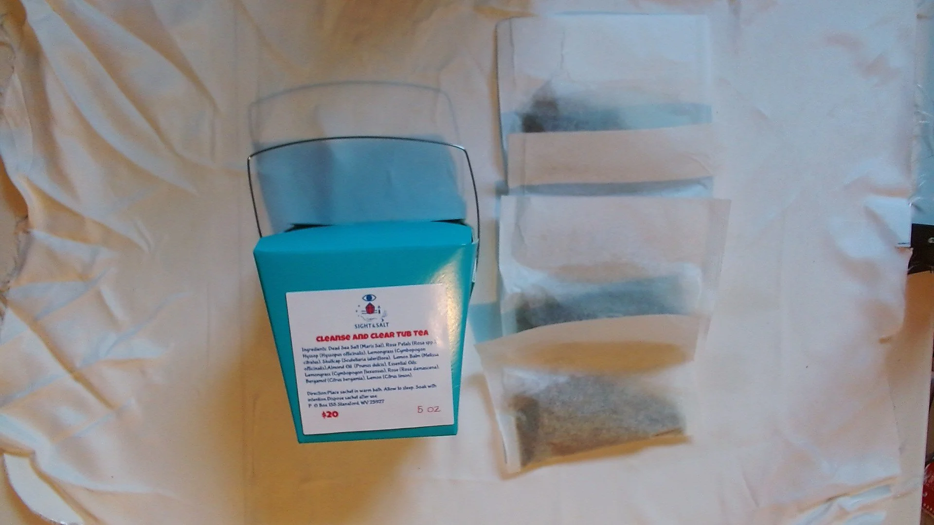 Cleanse and Clear Tub Tea