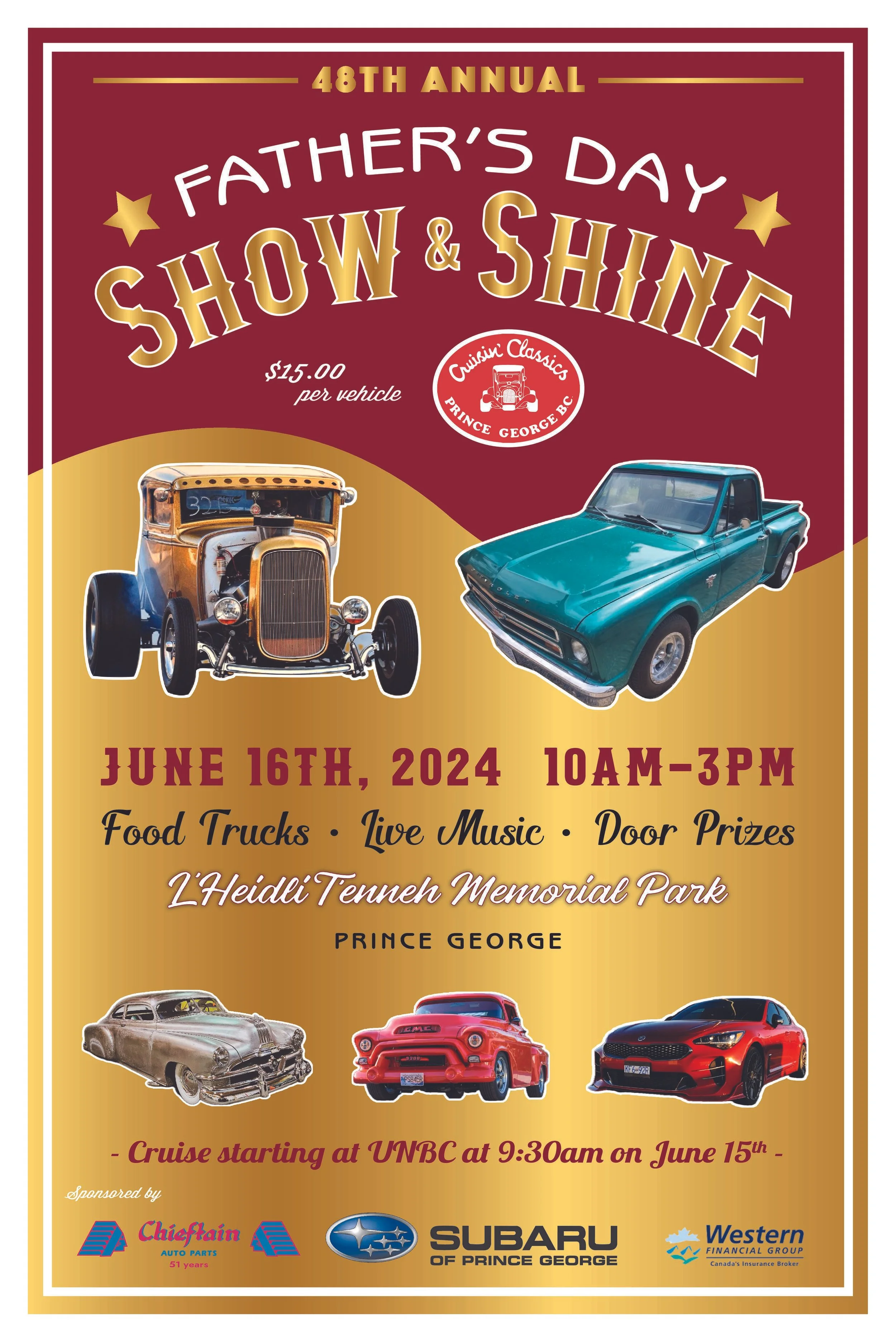 We do posters, flyers, banners and other promotional materials.