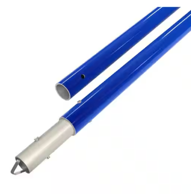 Concrete bull float handle extension for reaching and finishing freshly poured concrete, available for rent at McKinleyville Ace Home & Garden Center.