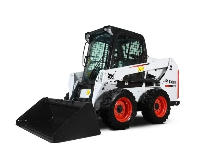 Bobcat S590 skid-steer loader with bucket attachment available for rental at McKinleyville Ace Home & Garden Center in McKinleyville CA