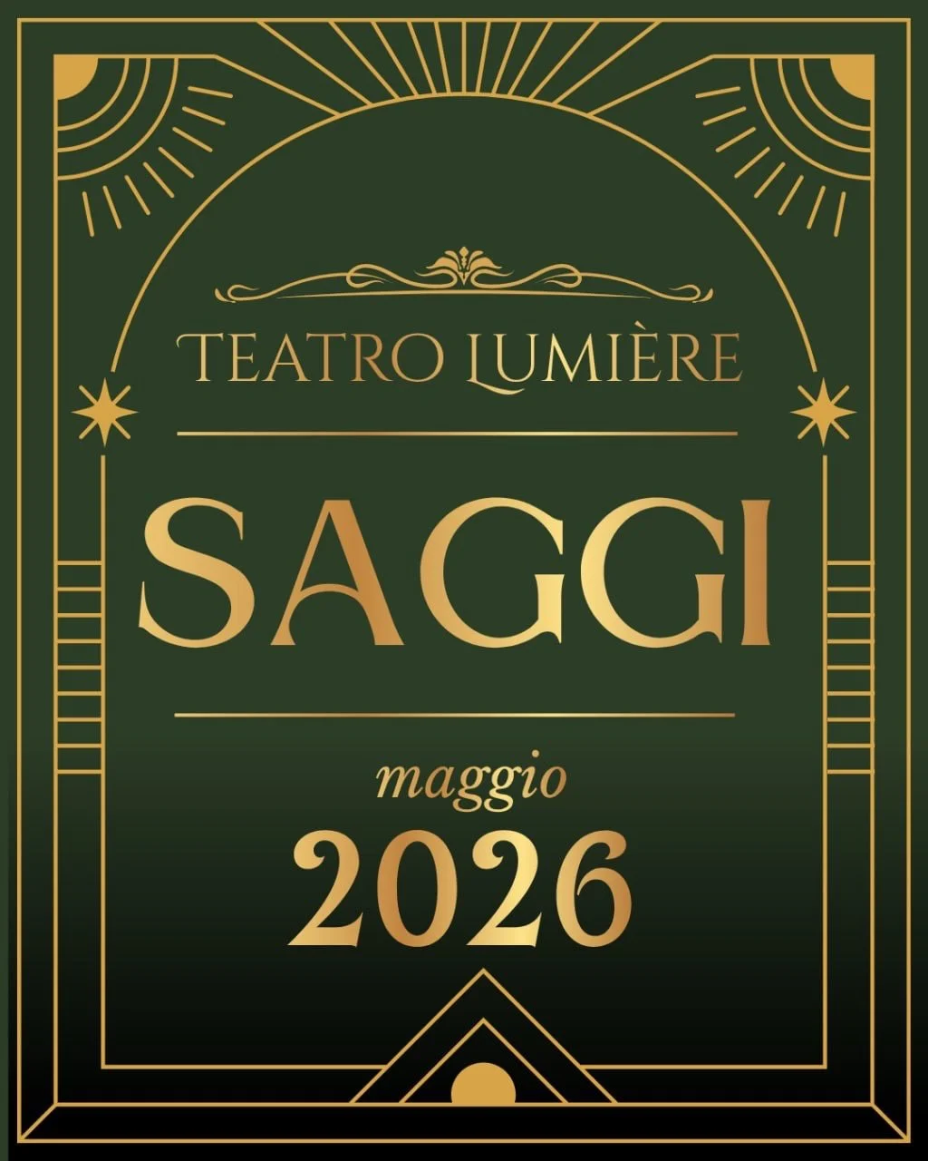 Durante tutta la stagione 2025-2026, gli studenti dell&rsquo;Accademia Lumi&egrave;re hanno svolto un lavoro continuo di formazione, sviluppando competenze pratiche e interpretative in diversi ambiti teatrali. La fase finale di questo percorso si con