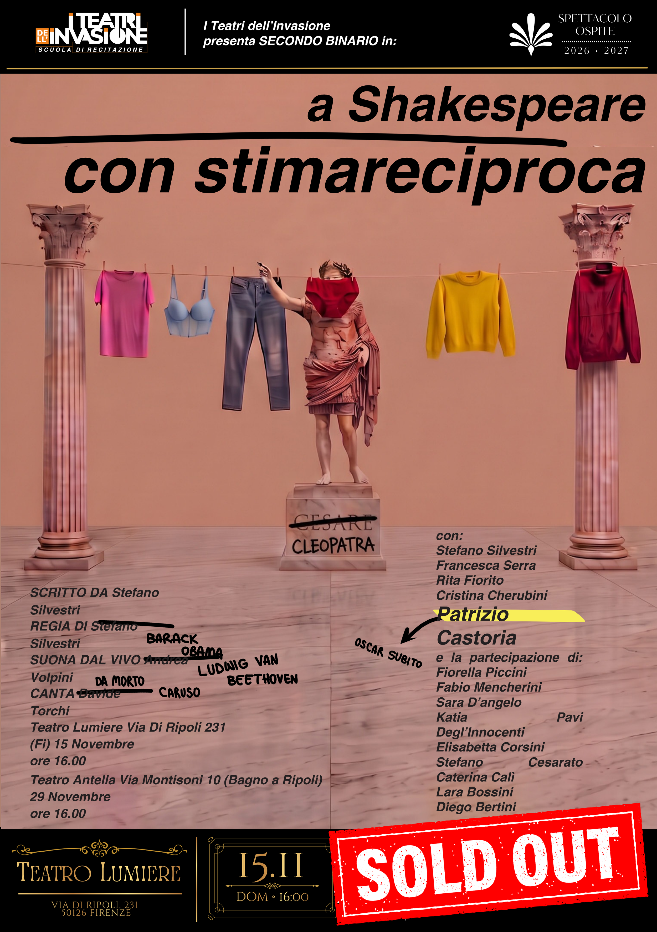 Shakespeare con stimareciproca