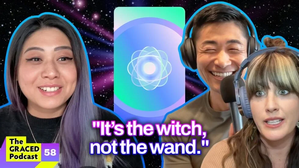 Discussing The WORLD Tarot Card: The Role of the Artist in a Technological World on GRACED Podcast