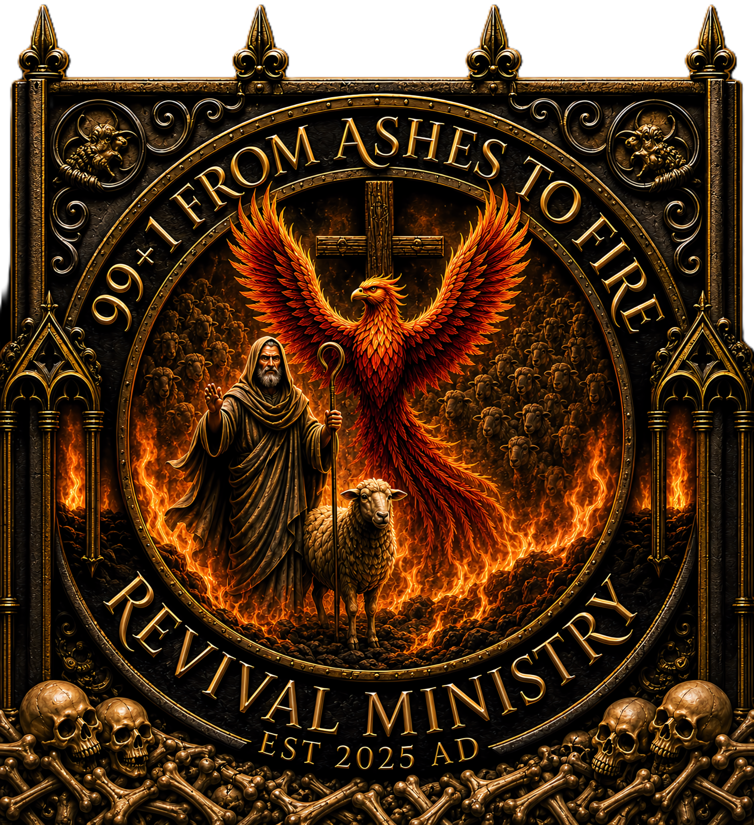 99+1 From Ashes to Fire Revival Ministry, Inc.