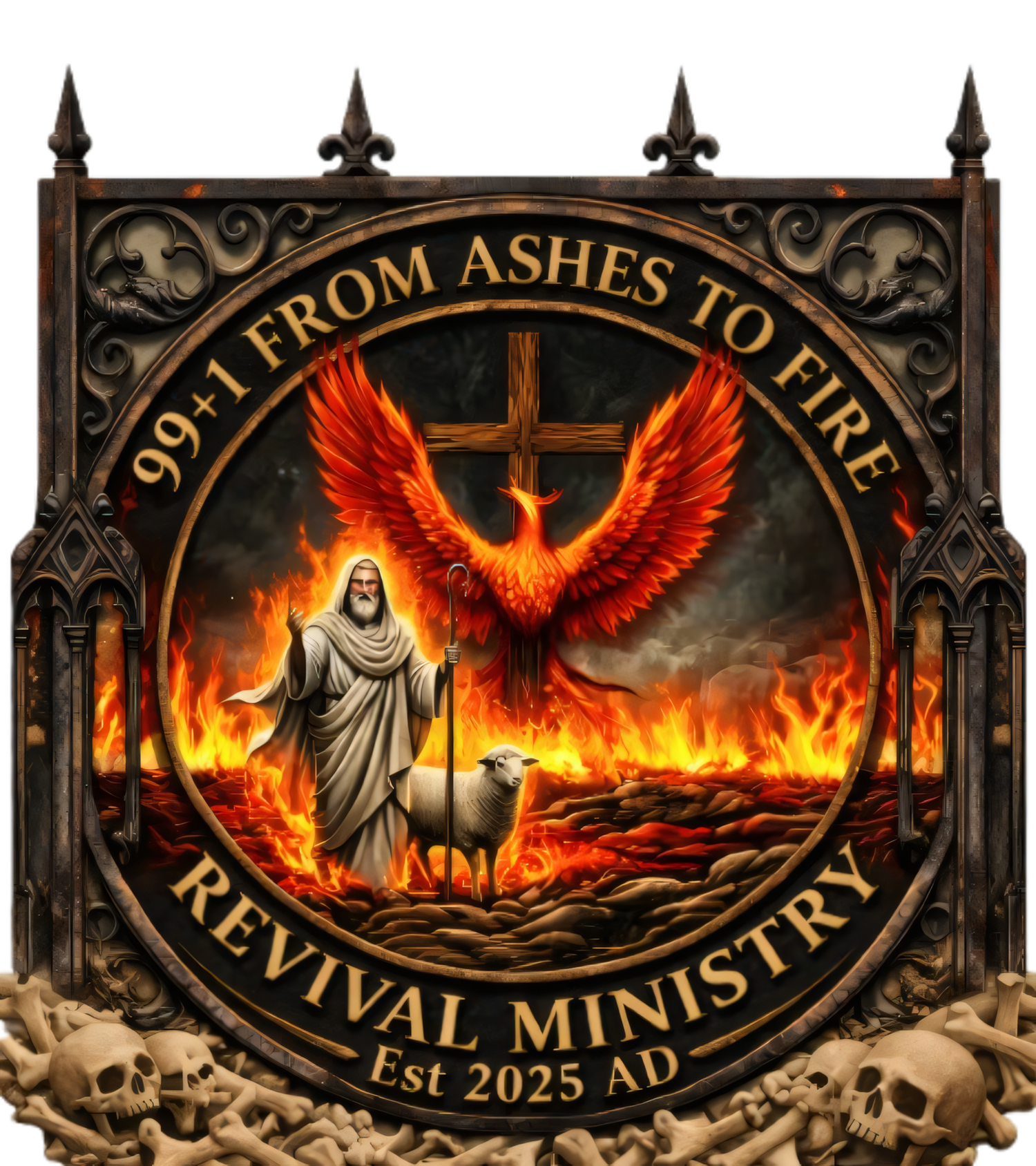 99+1 From Ashes to Fire Revival Ministry, Inc.