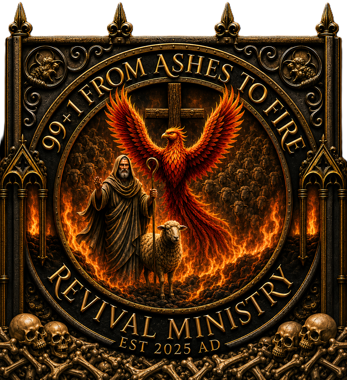 99+1 From Ashes to Fire Revival Ministry, Inc.