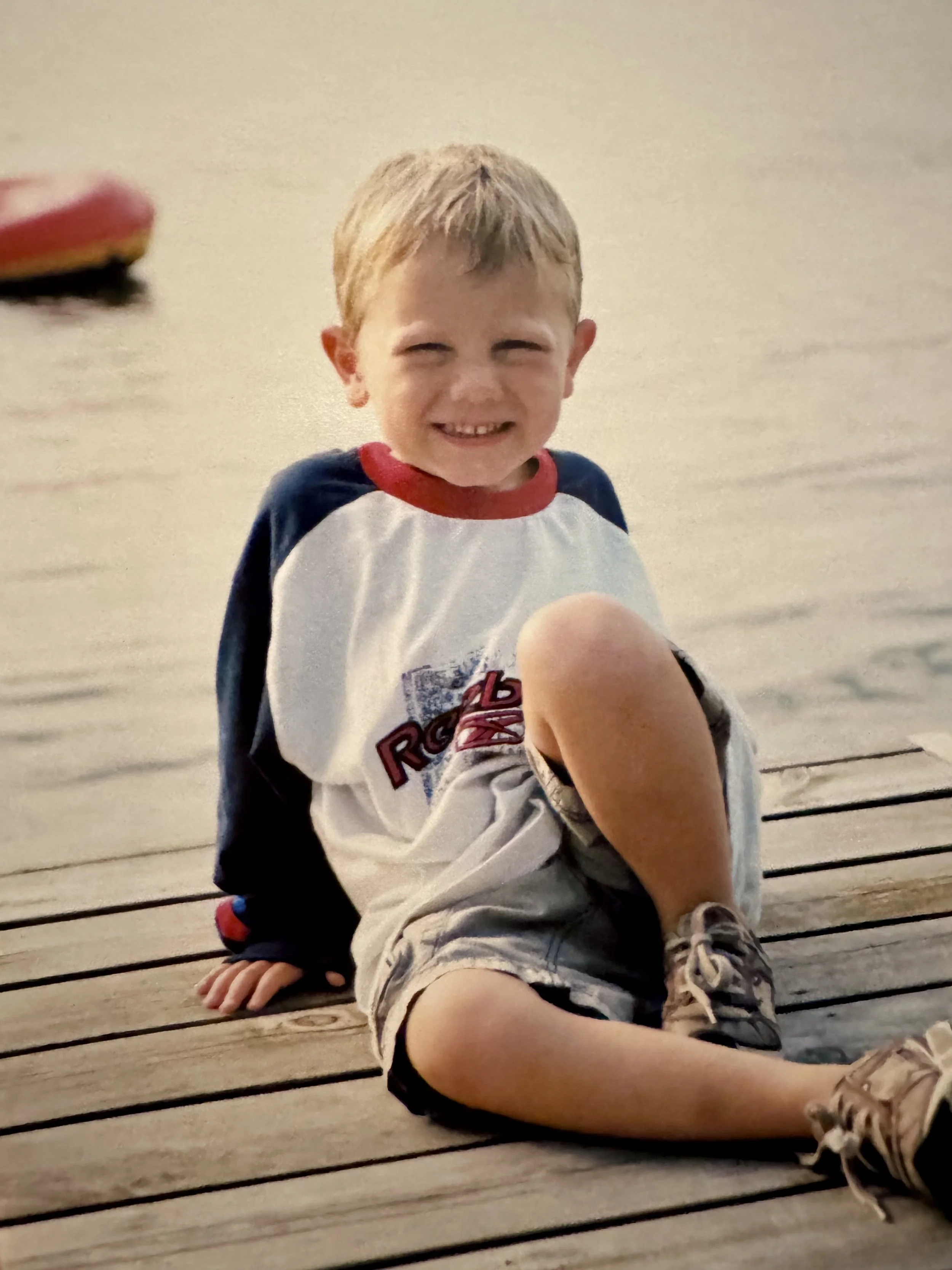 Cheesin on the Dock.jpg