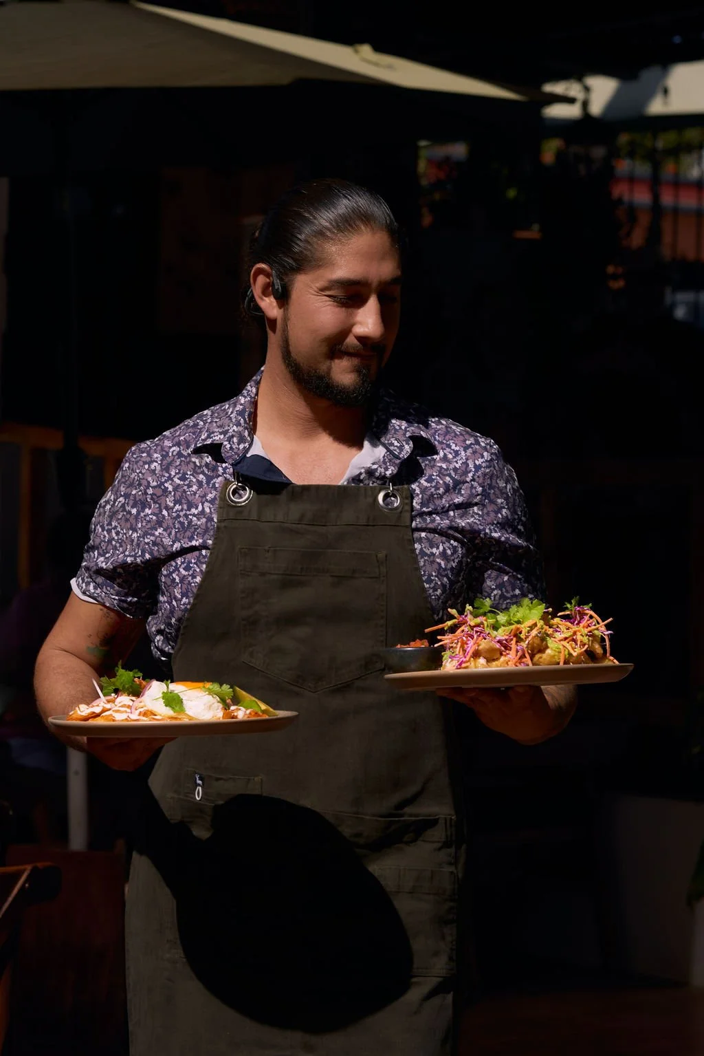 Chef José Peña en Mejibó Todos Santos, restaurante en Todos Santos, Baja California Sur, Mexico