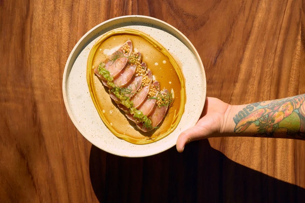 Fresh sashimi served at Mejibó Todos Santos, one of the restaurant’s most popular dishes.