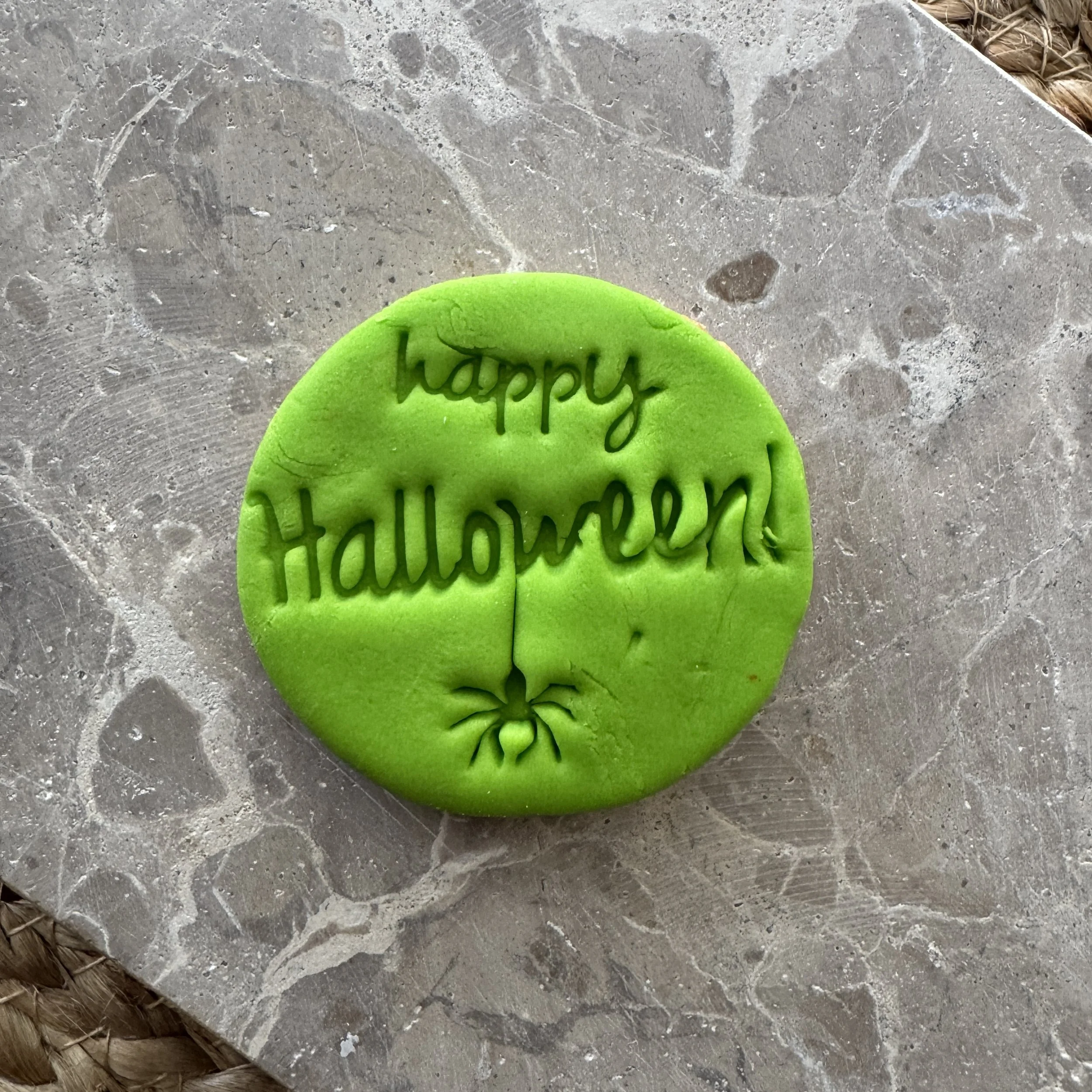 Happy halloween stamp