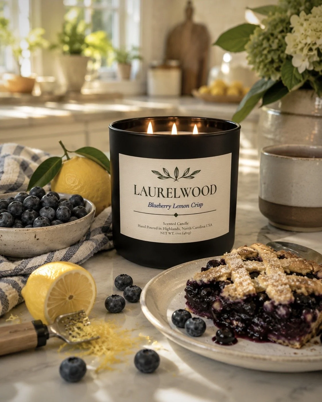 Blueberry Lemon Crisp