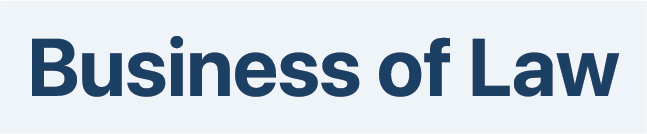 Business of Law, logo