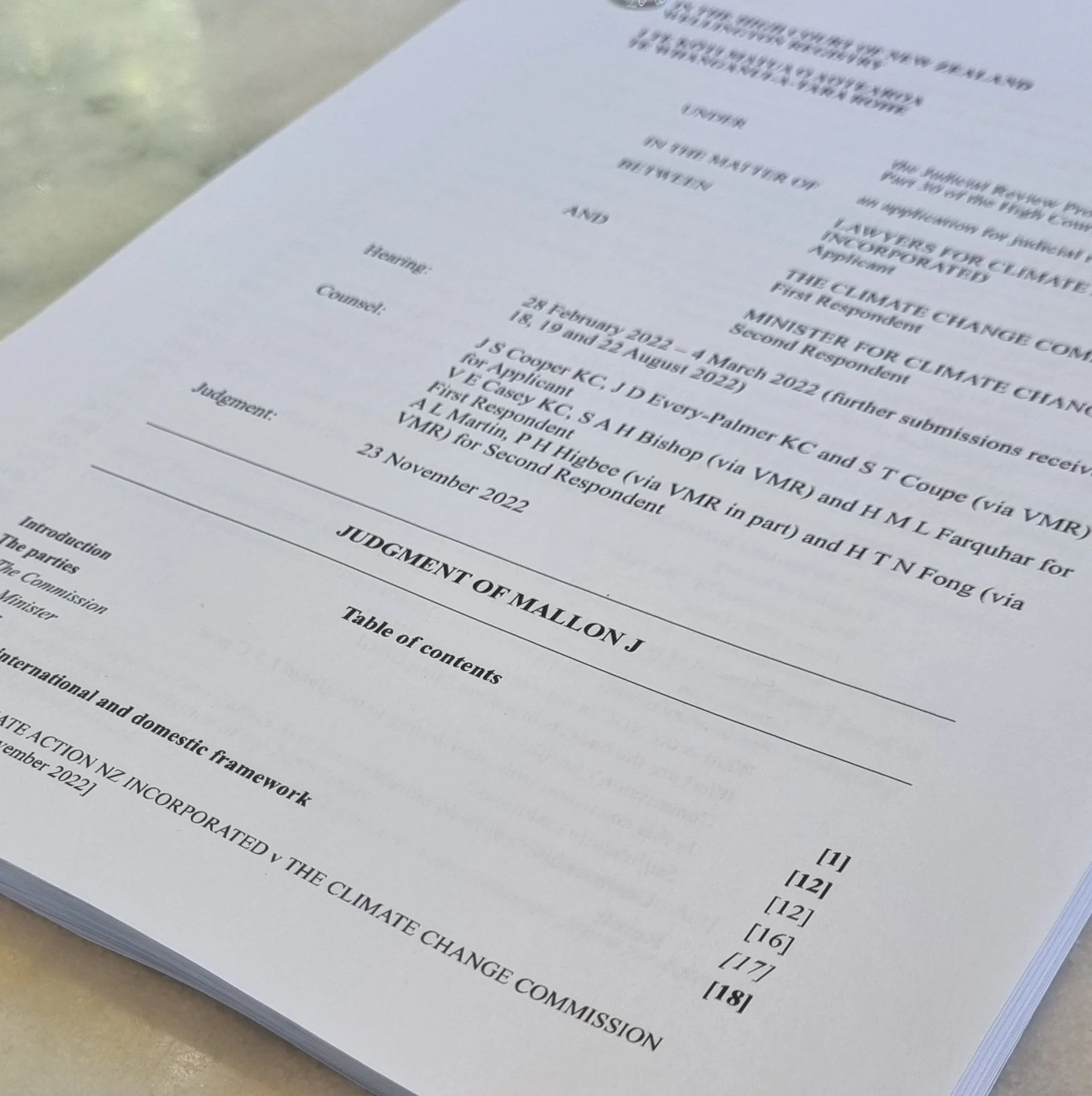 LCANZI v CCC judgment