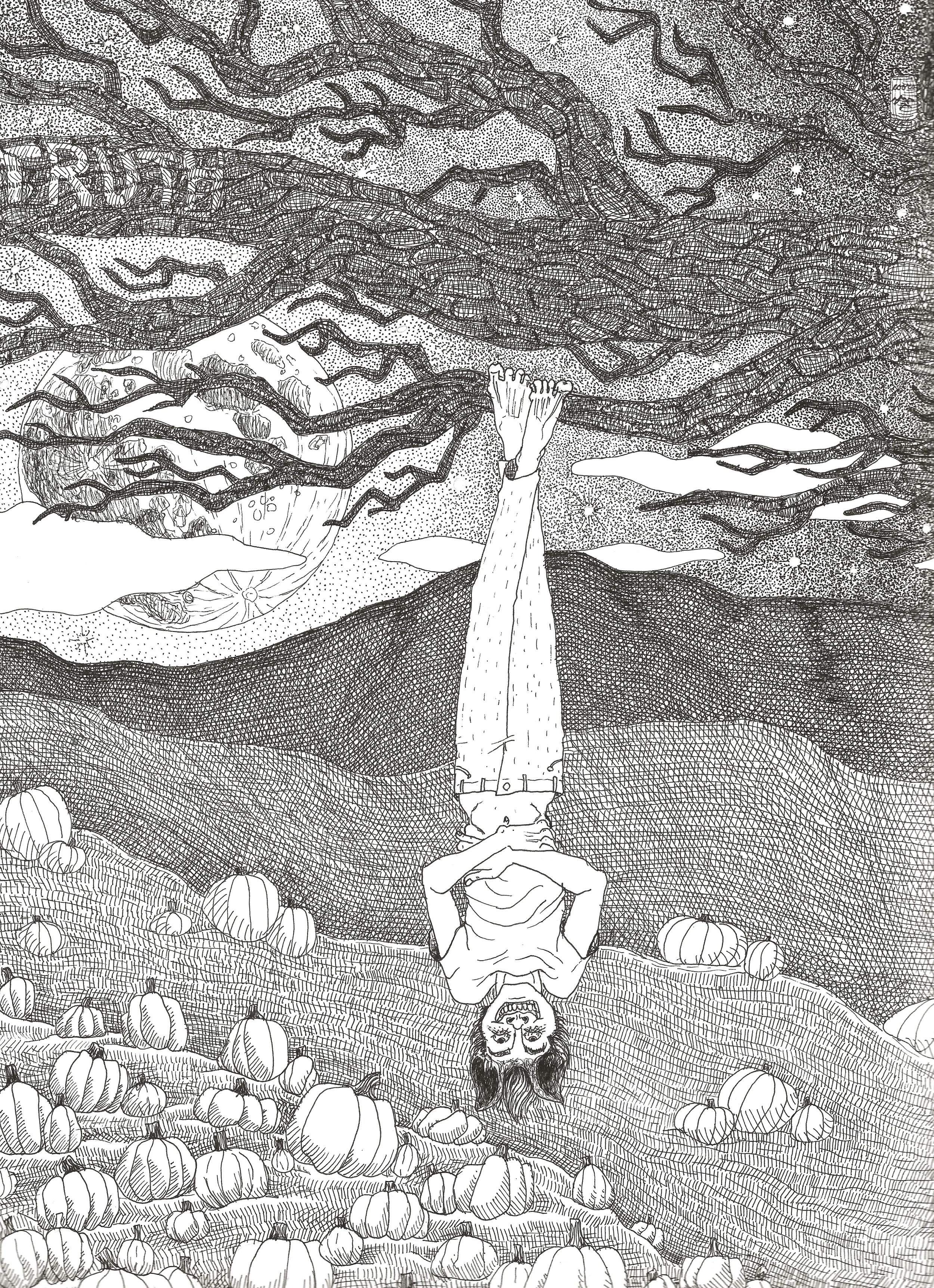 Inktober Prompt : Hang