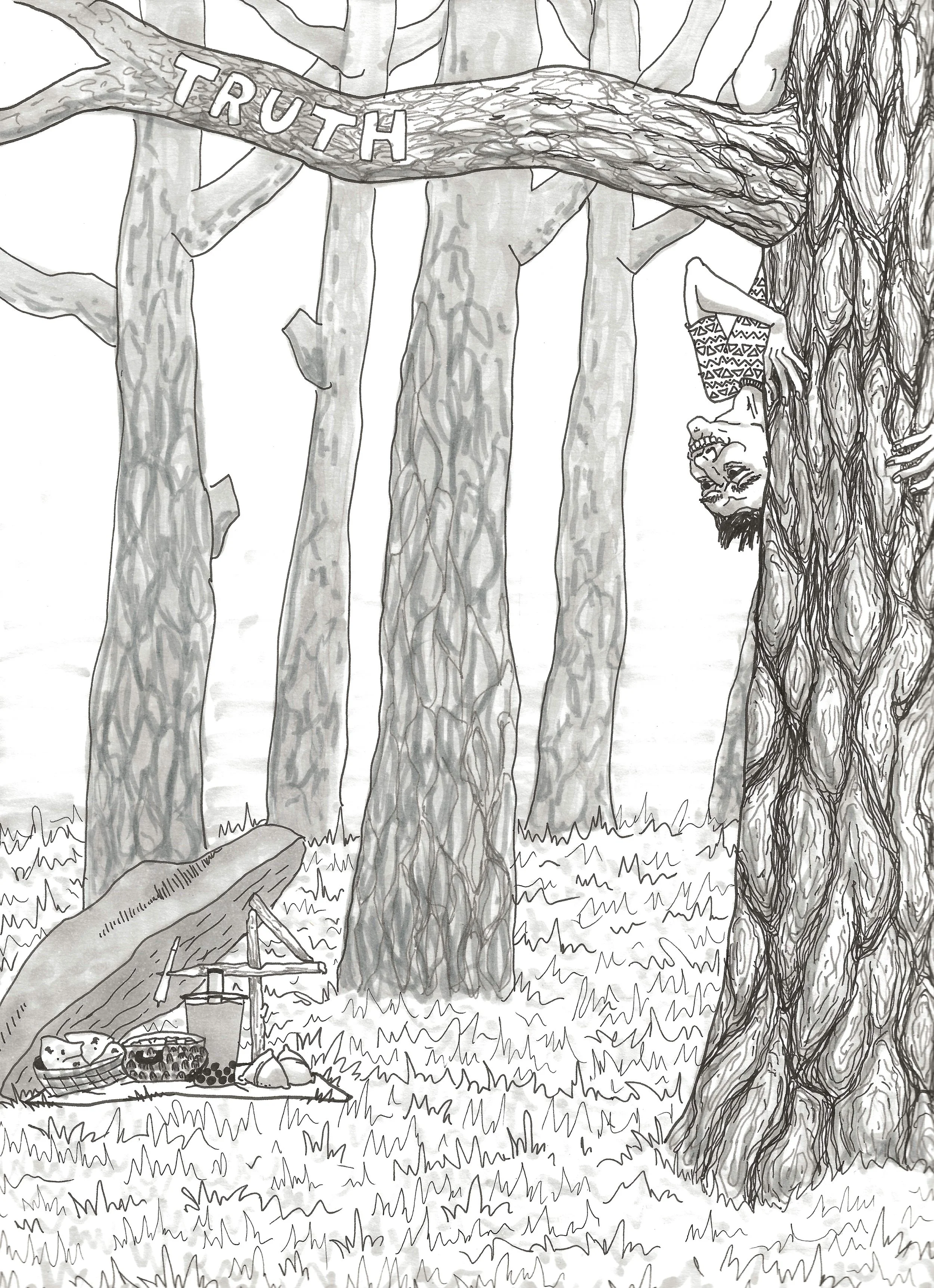 Inktober Prompt : Trap