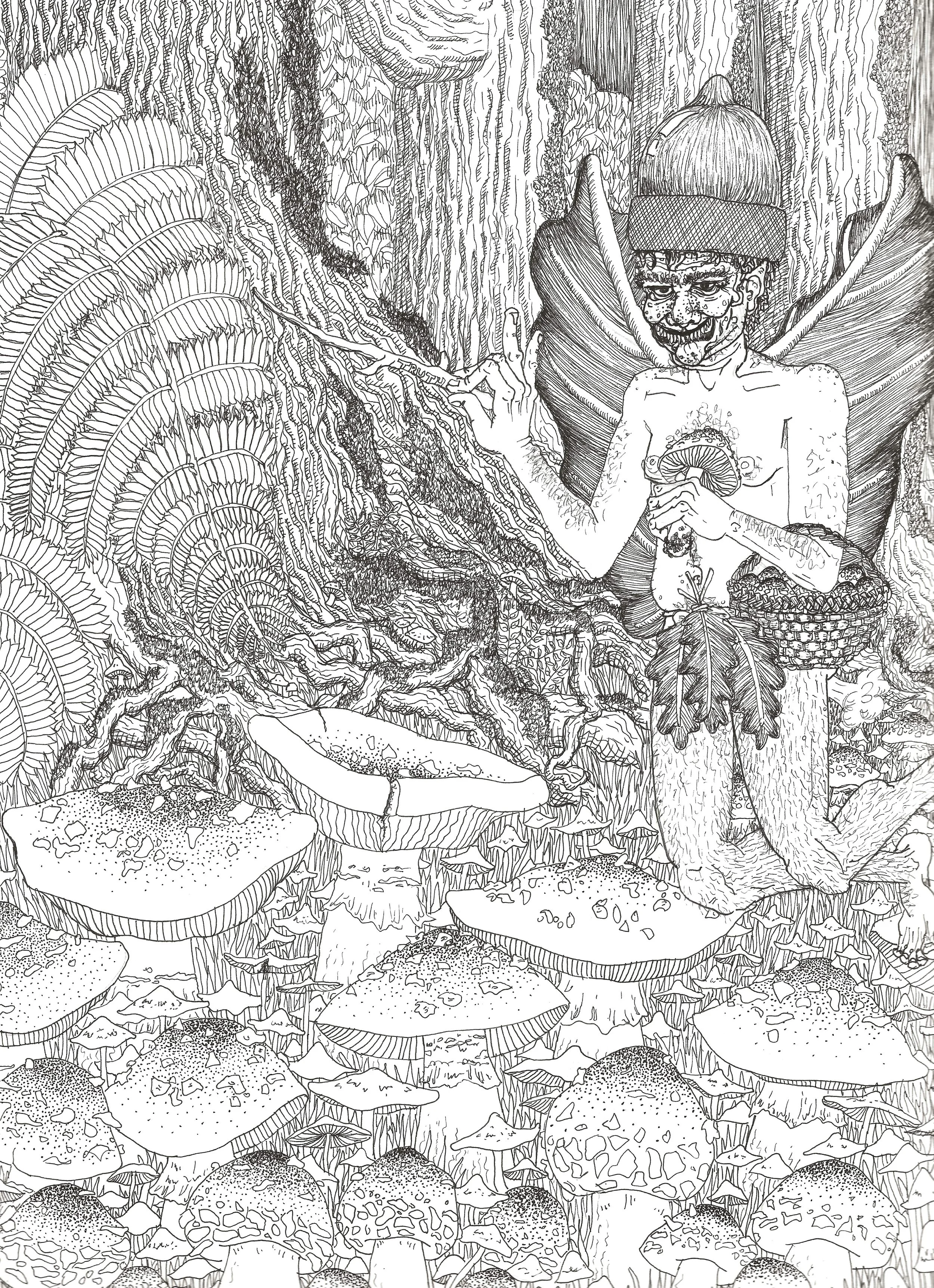 Inktober prompt : Fairy