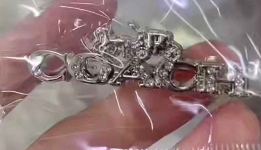 Luxury inspired brooch