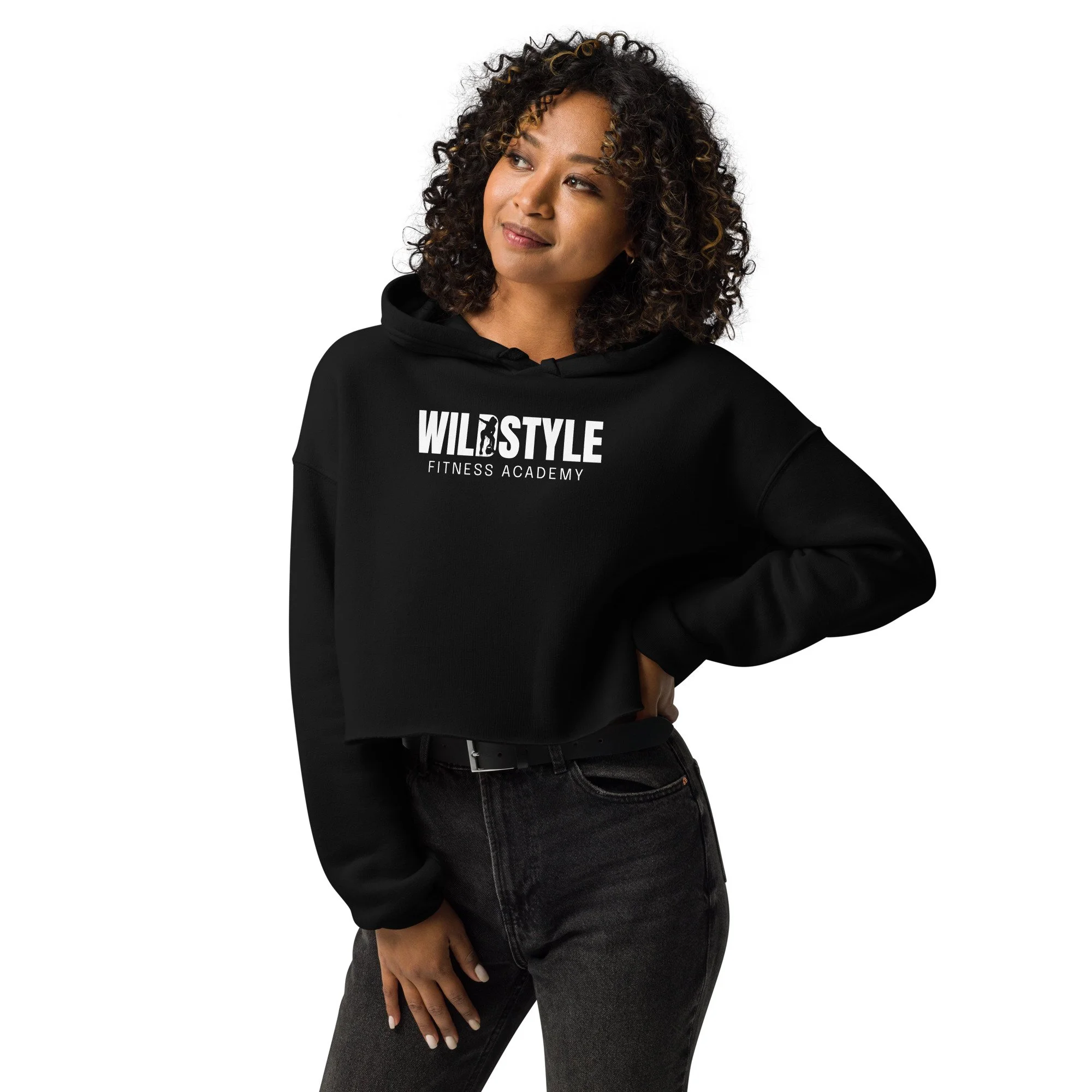 FIT CROP HOODIE