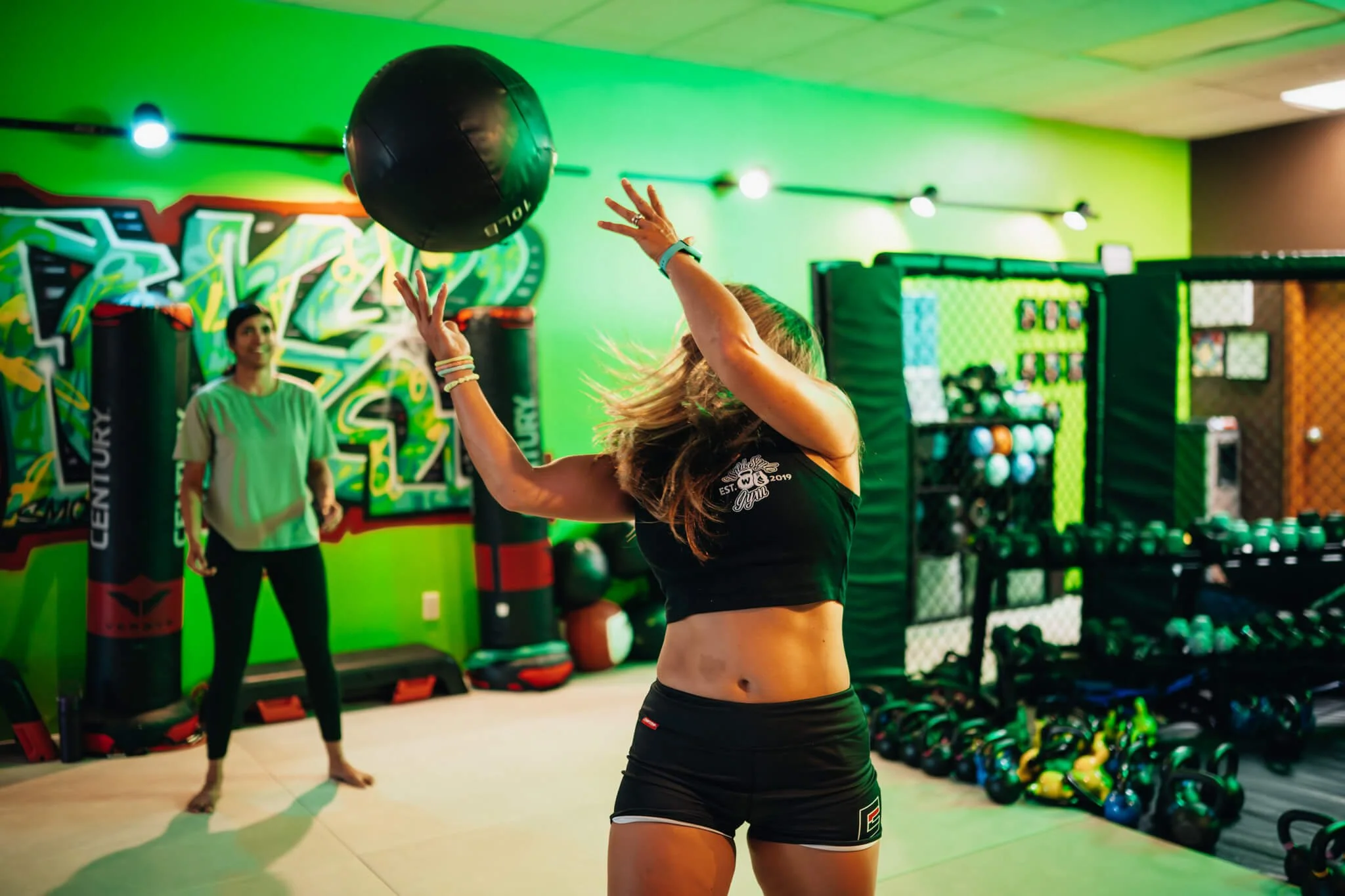 Champ Camp HIIT training class at WildStyle Gym combining strength, conditioning, and athletic movement in Snohomish, WA