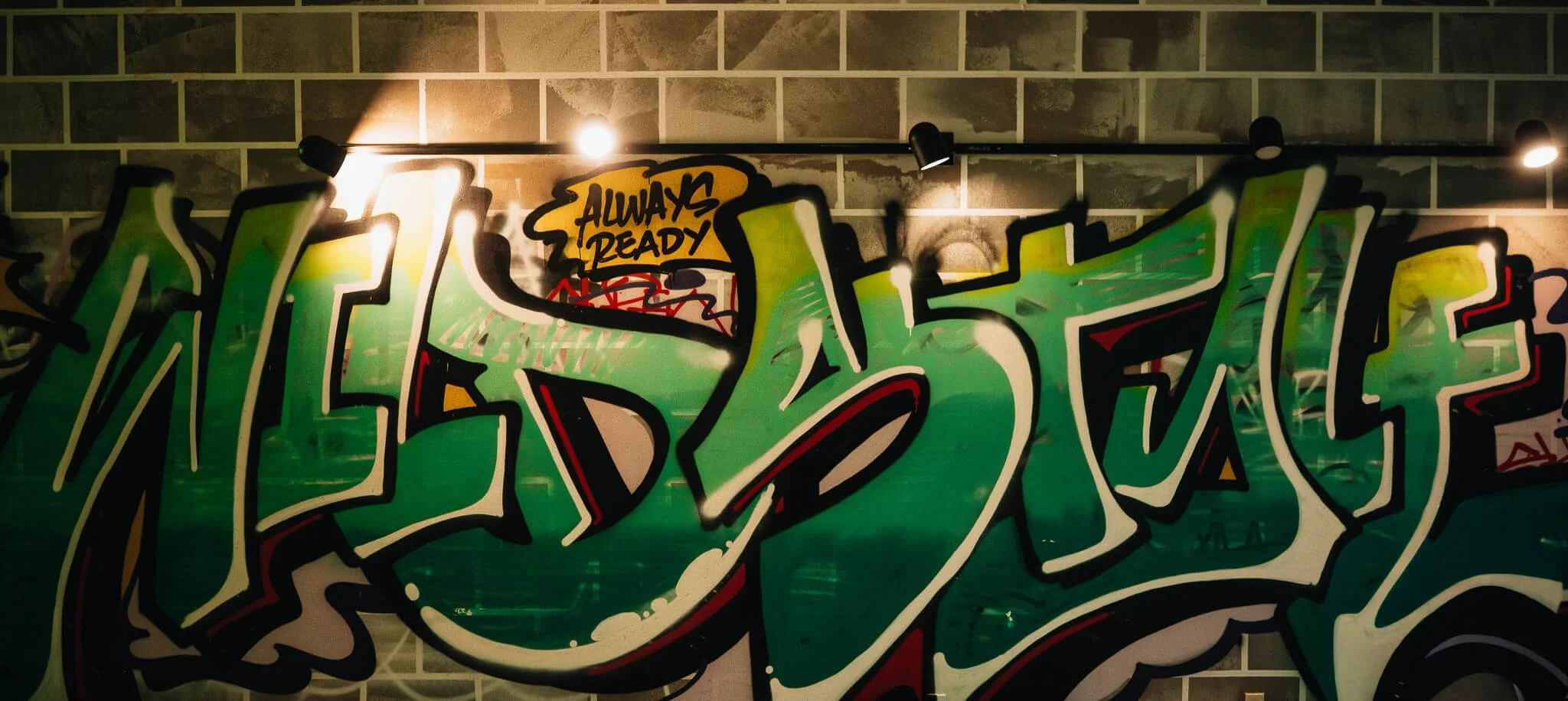 Graffiti mural inside WildStyle Gym in Snohomish, WA, reflecting the gym’s high-energy training environment and community culture.