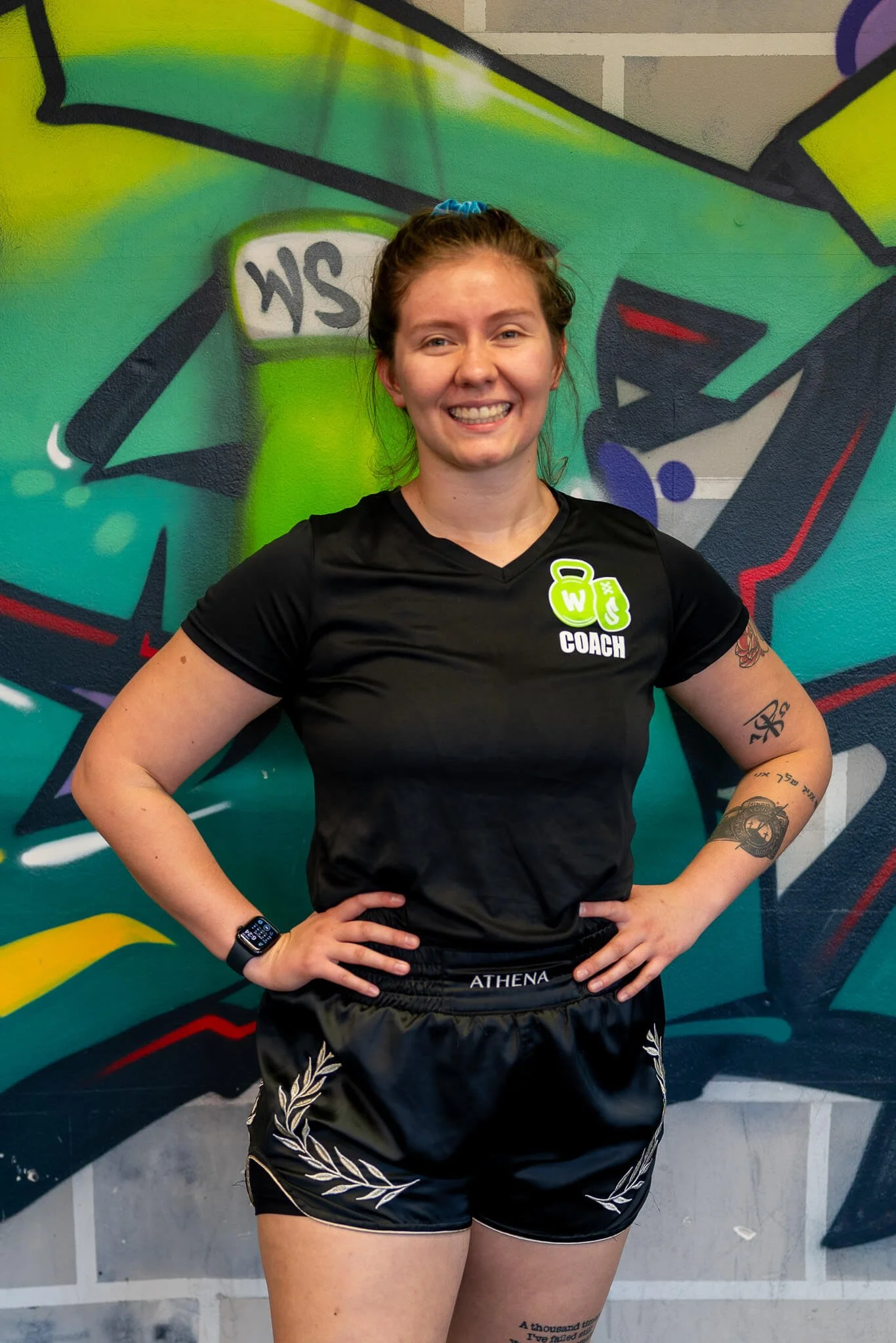 Coach Svanna, kids and adult freestyle coach at WildStyle Gym in Snohomish, WA, leading kickboxing and martial arts training with confidence and care.
