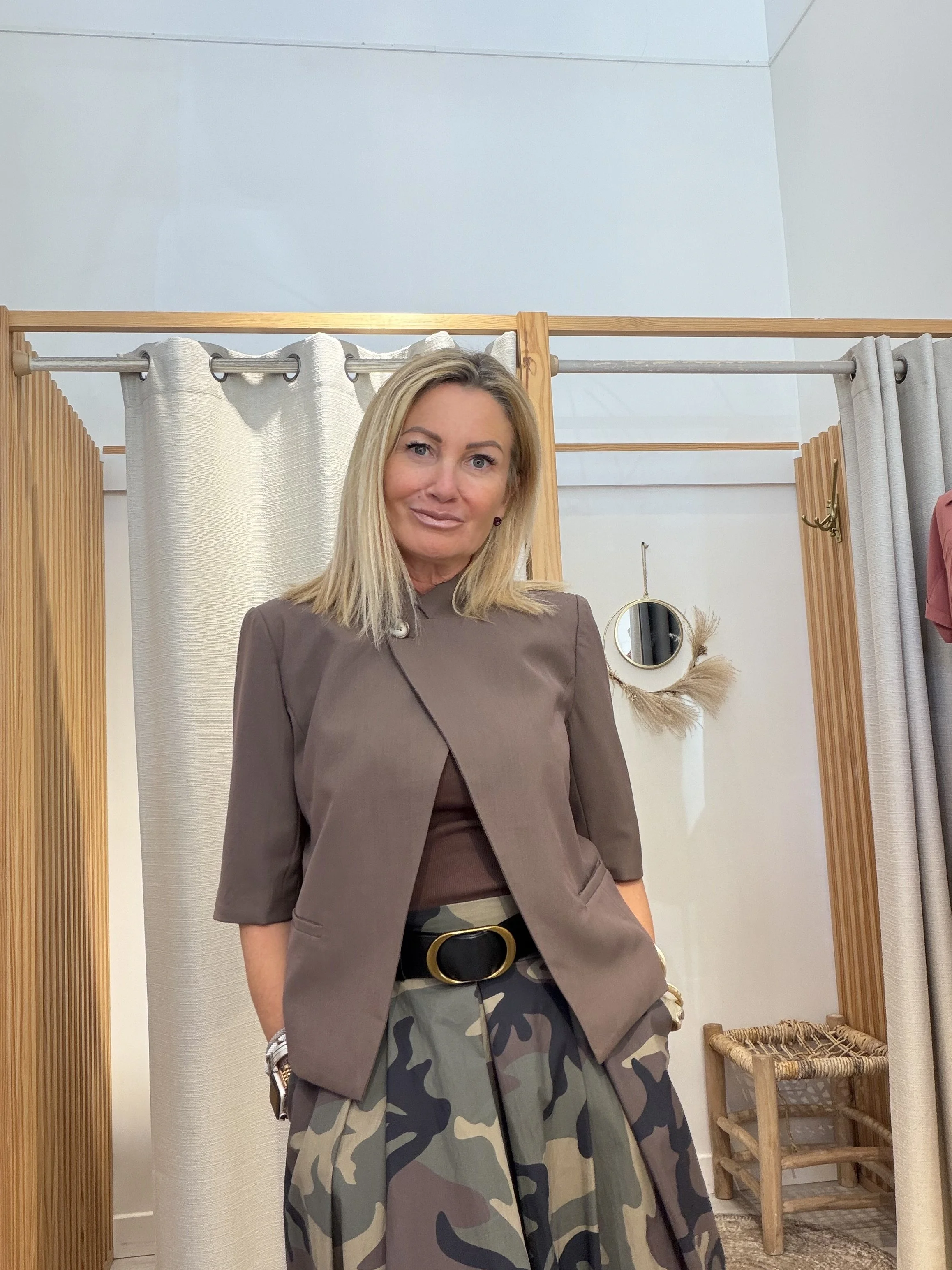 🤎 Veste Mila – Chocolat