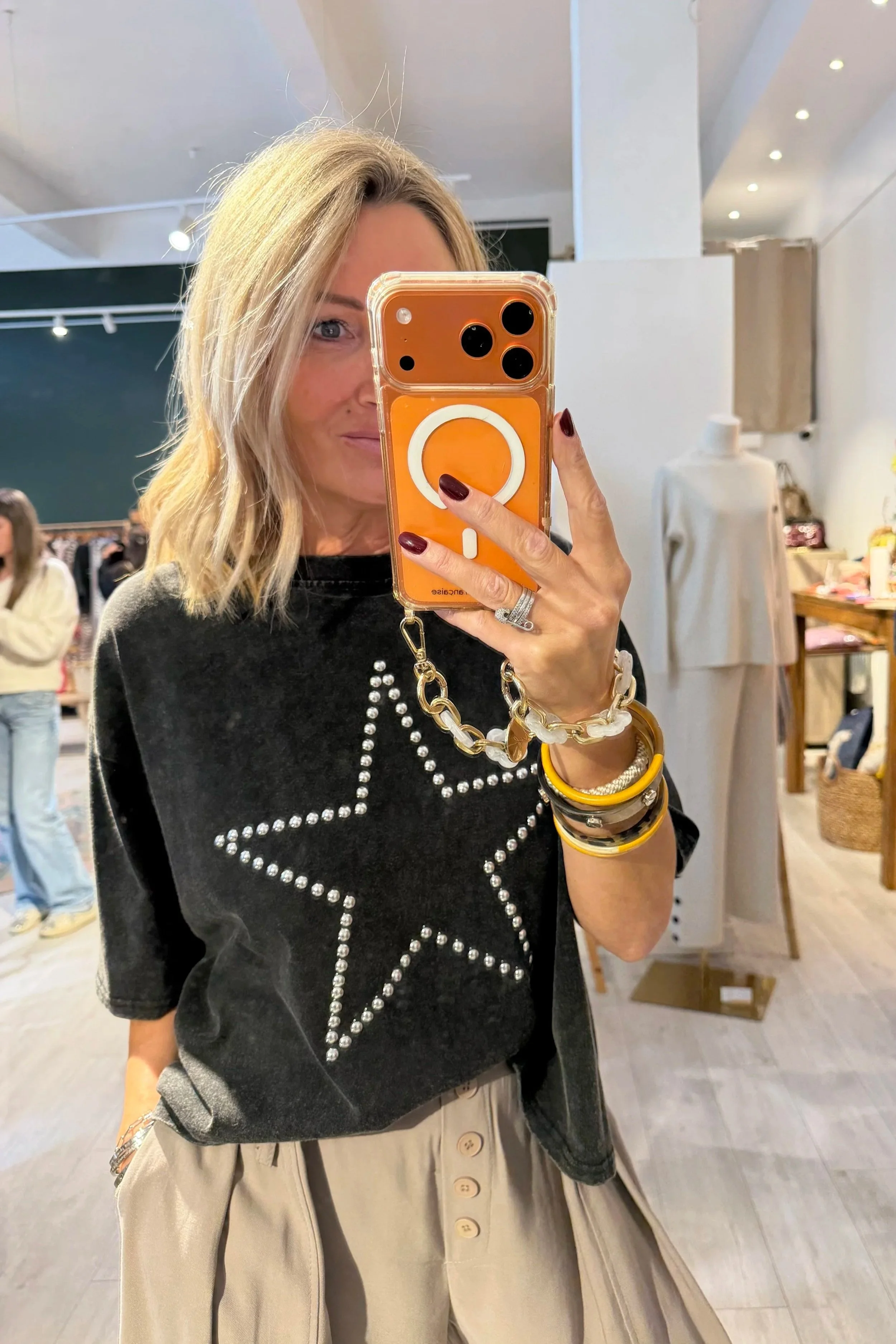 TEE-SHIRT ENZO – NOIR ⭐