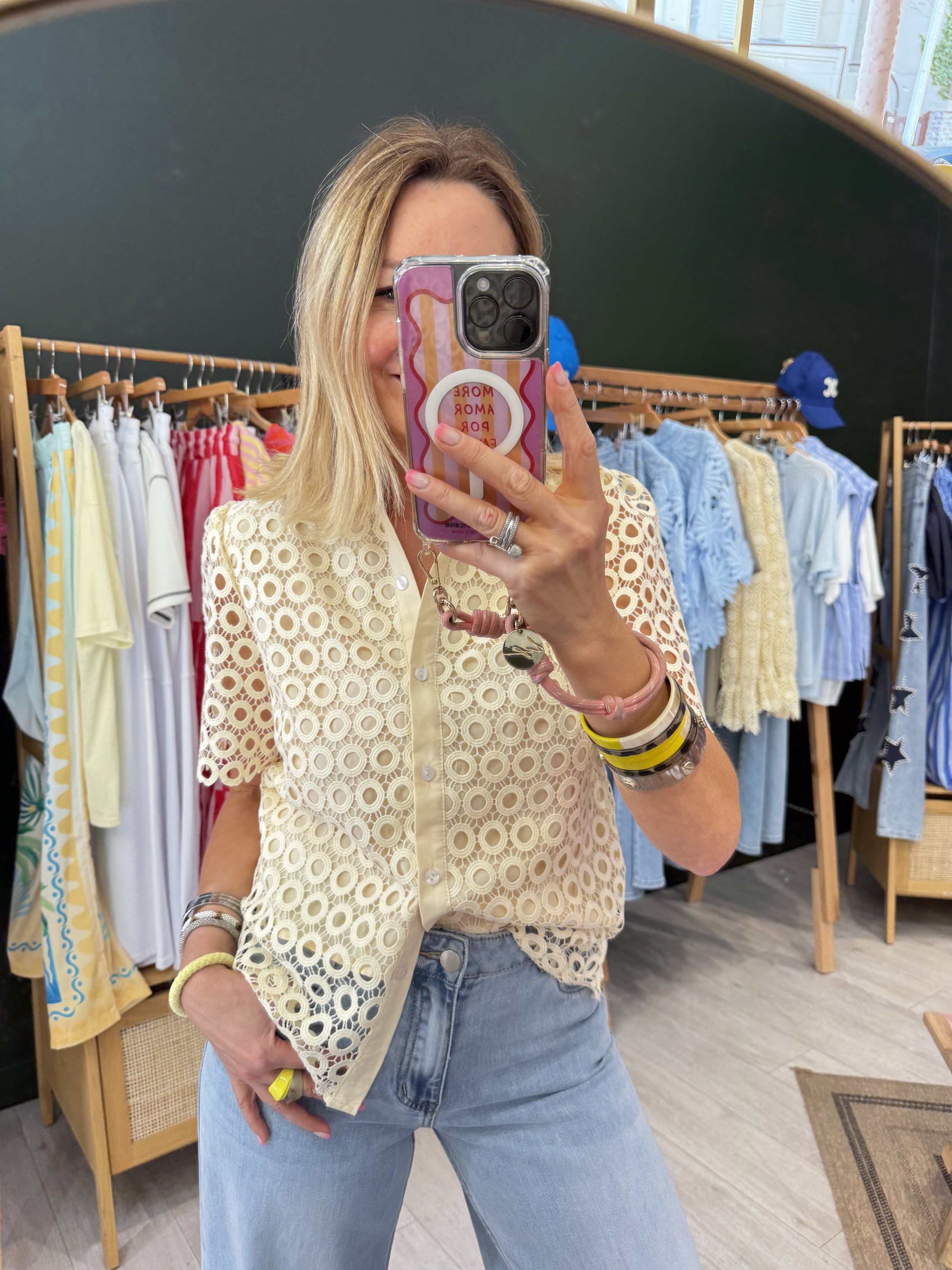 Chemise Mila Jaune Beurre
