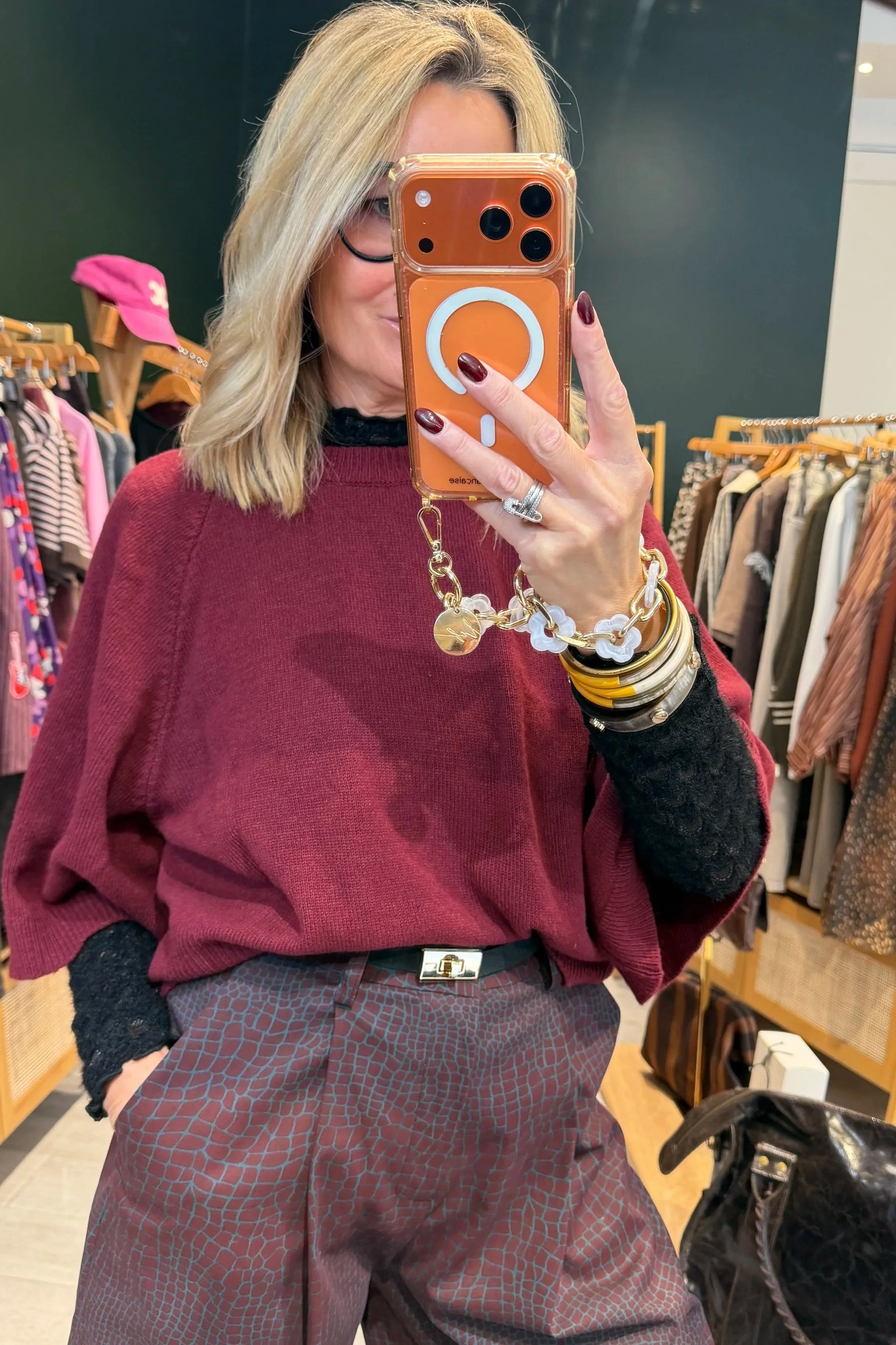 Pull Gaby – Bordeaux