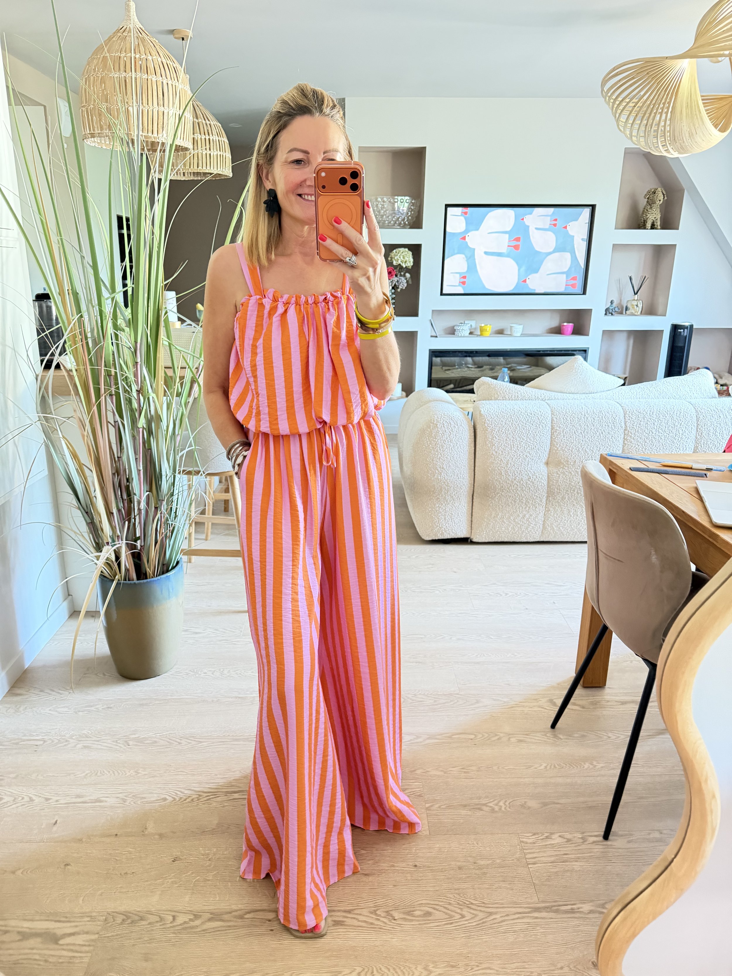Ensemble Tea – Rose & orangé